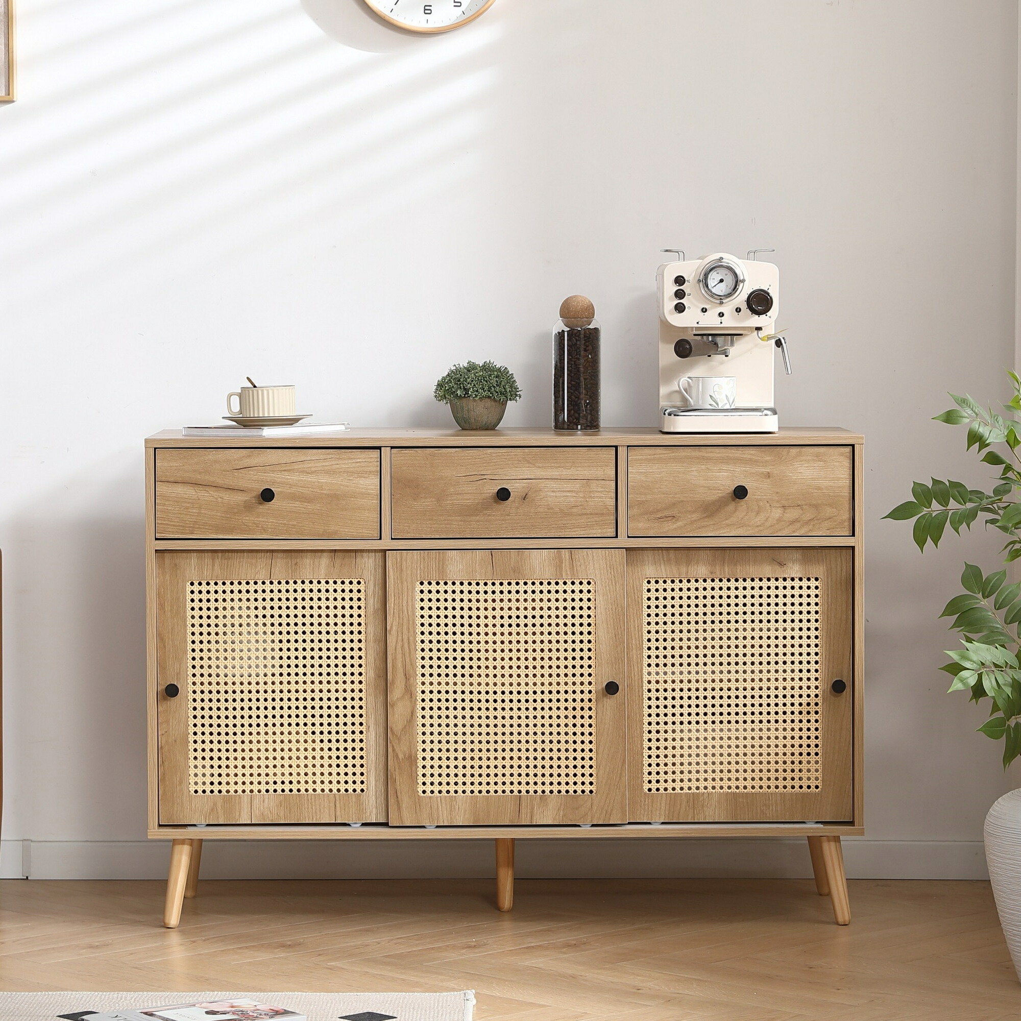 キャビネット スチール サイドボード キャスター付き 韓国インテリア 扉 金属製 キャビネット スチール サイドボード キャスター付き メタル 金属製