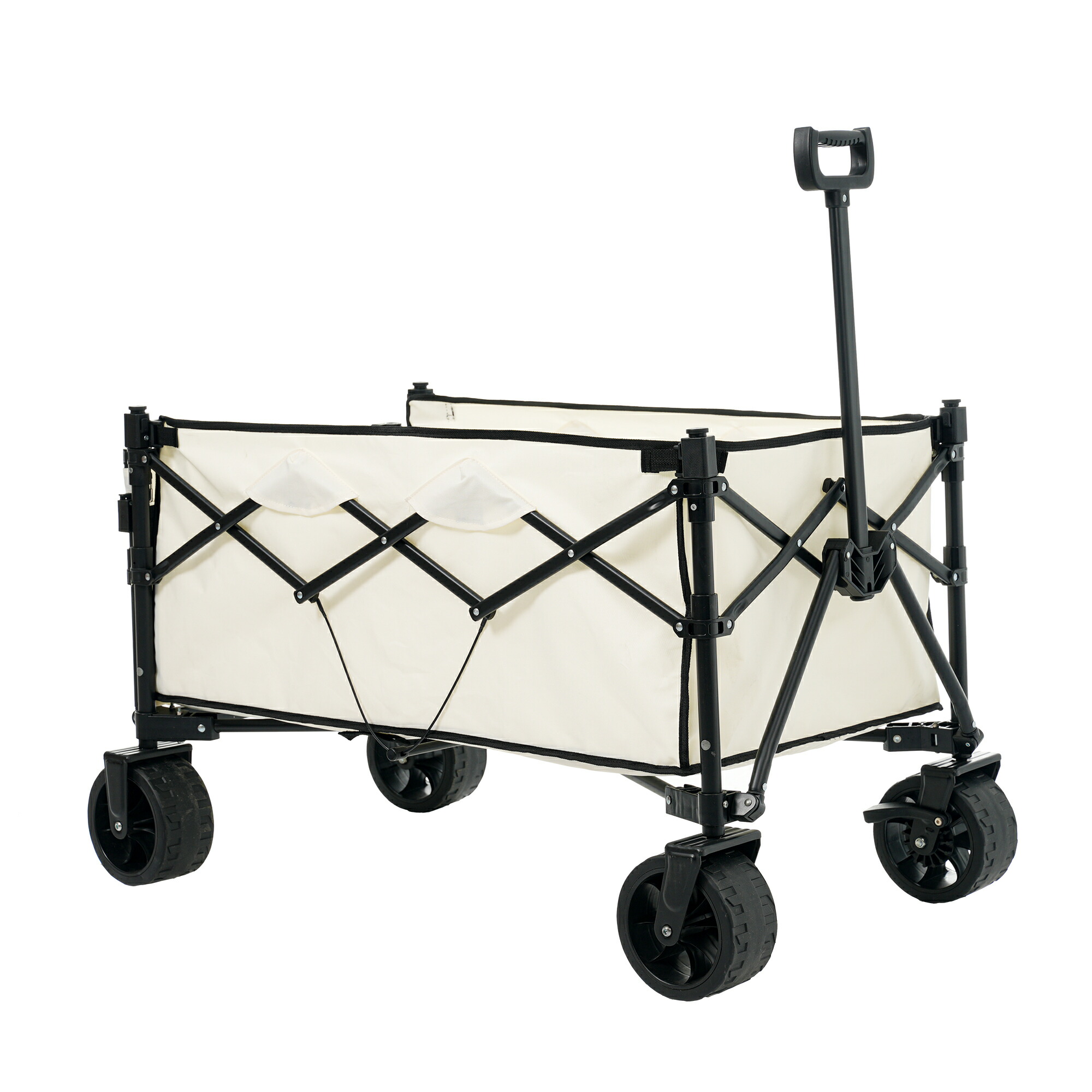 楽天市場】キャリーワゴン 折り畳み キャンプワゴン アウトドア