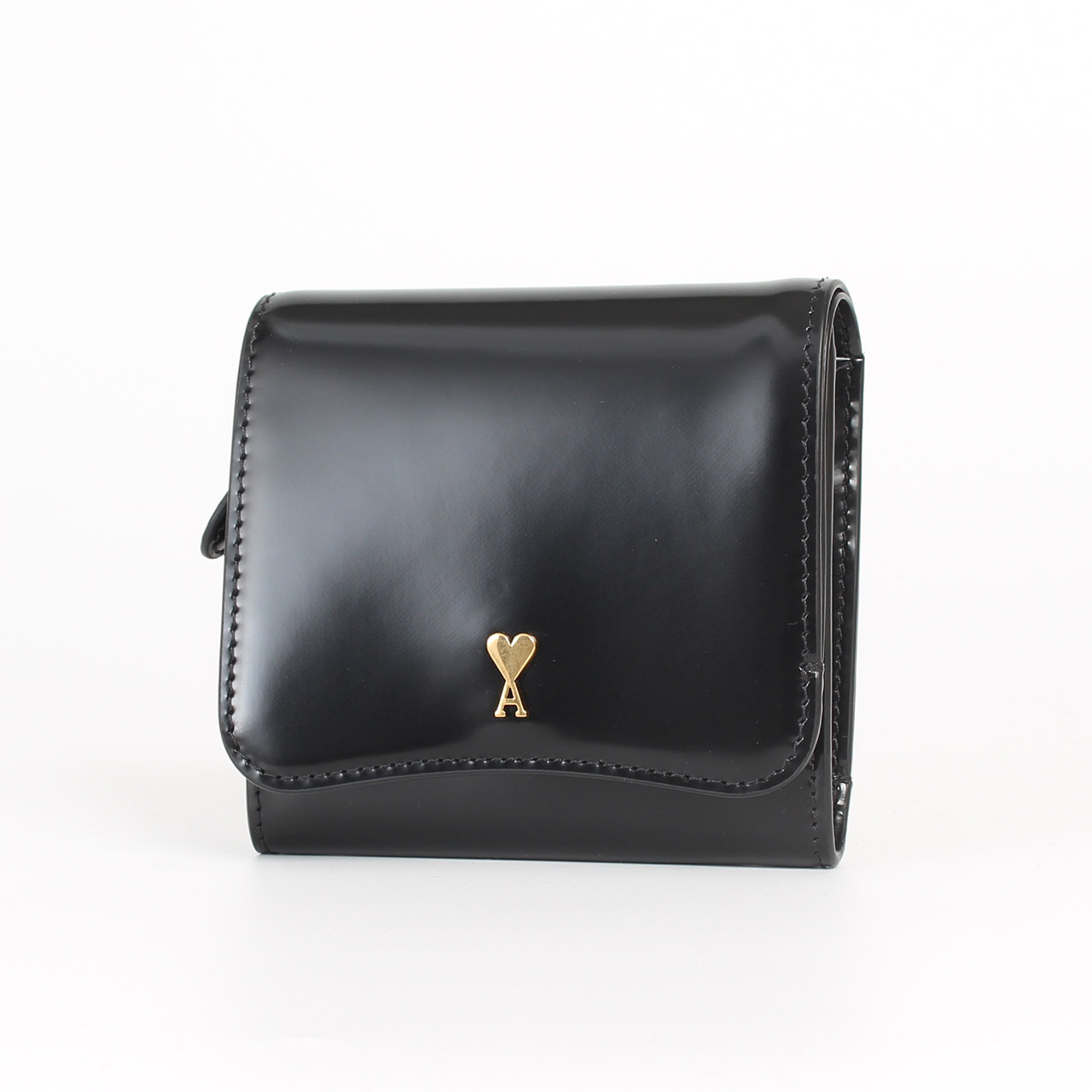 意中の女パリス AMI PARIS 紙入れ 二つ折り紙入れ PARIS PARIS COMPACT WALLET レディース メンズ USL708.AL0139【ミニ紙入れ】