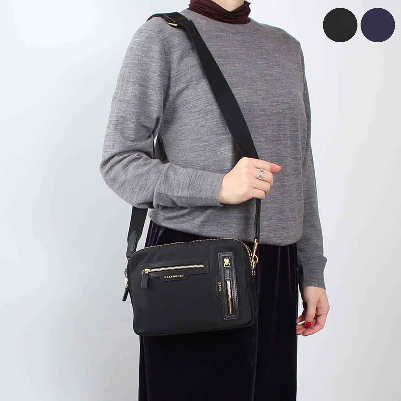 アニヤハインドマーチ ANYA HINDMARCH バッグ ショルダーバッグ LABELLED CROSSBODY TRIO [トリプル・ジップ・クロスボディ] レディース 5050925197366 ECONYL REGENERATED NYLON【レイングッズ】【英国ブランド】