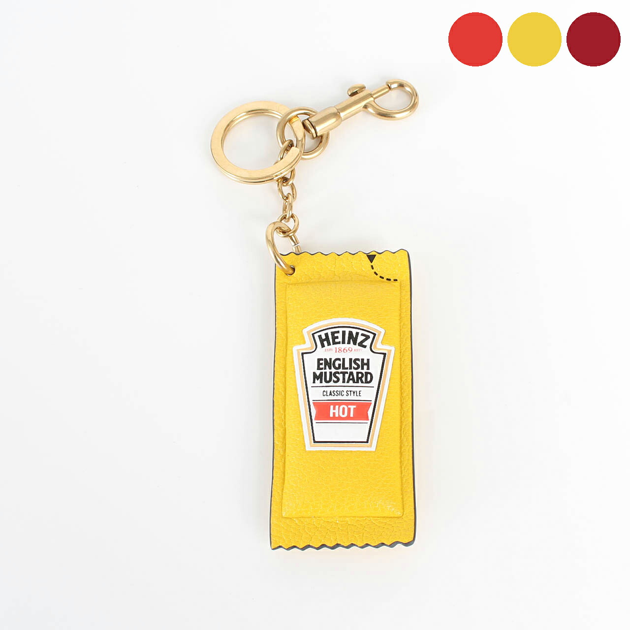 アニヤハインドマーチ ANYA HINDMARCH チャーム ANYA BRANDS CHARM KETCHUP / CHARM CLUB ORANGE [チャーム] レディース 5050925193757 / 5050925197748 SHINY CAPRA【英国ブランド】