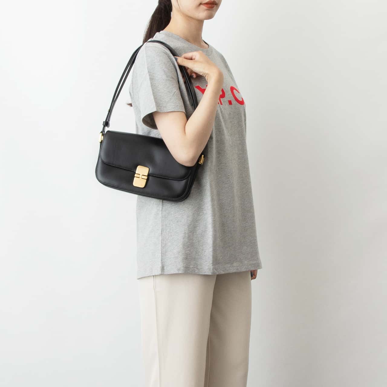 アーペーセー ショルダーバッグ LIADV F61302 LZZ NOIR 楽天市場】アーペーセー A.P.C. バッグ ショルダーバッグ 斜め