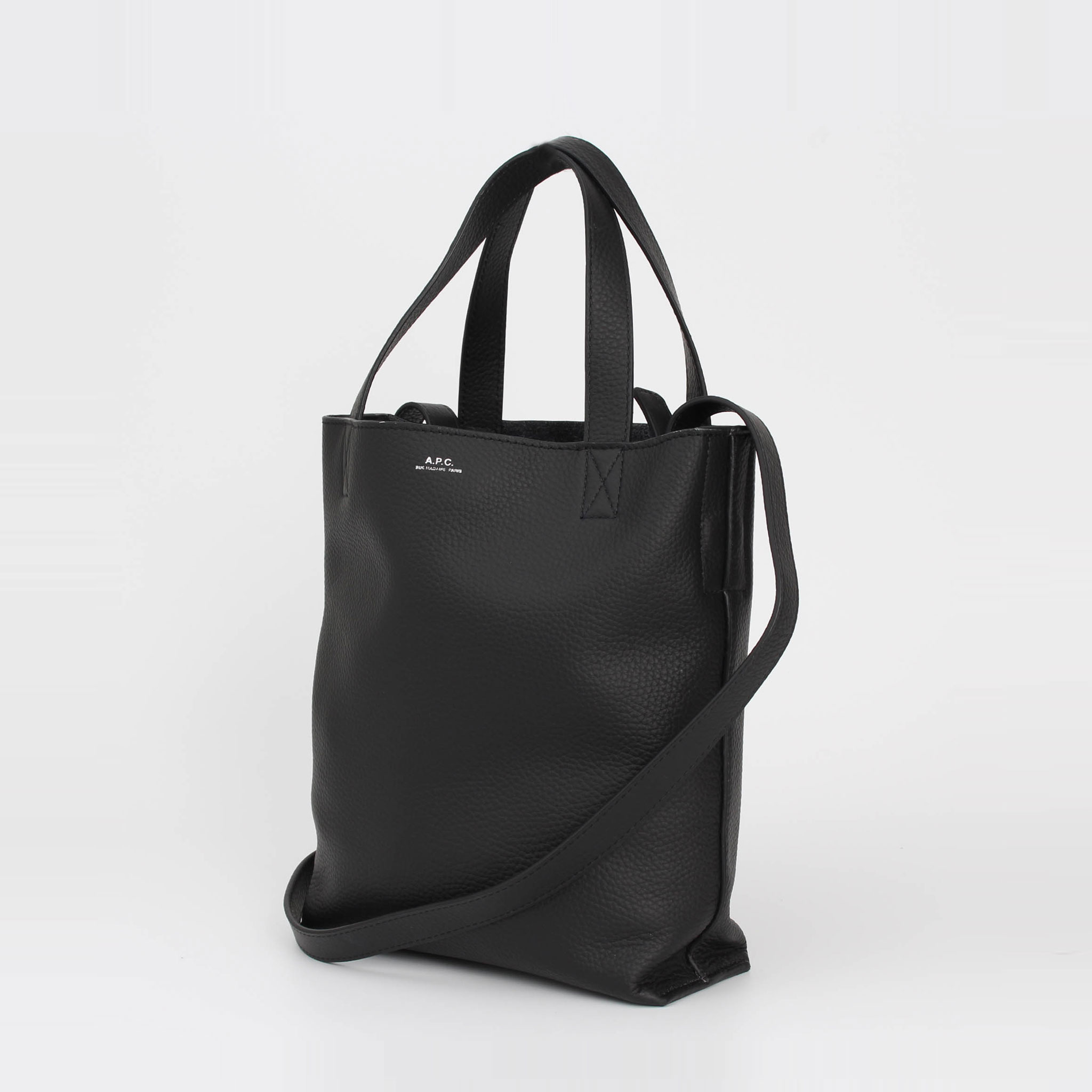 高級 A.P.C. アーペーセー トートバッグ 上質オールレザー バッグ A.P.C レザーバッグ