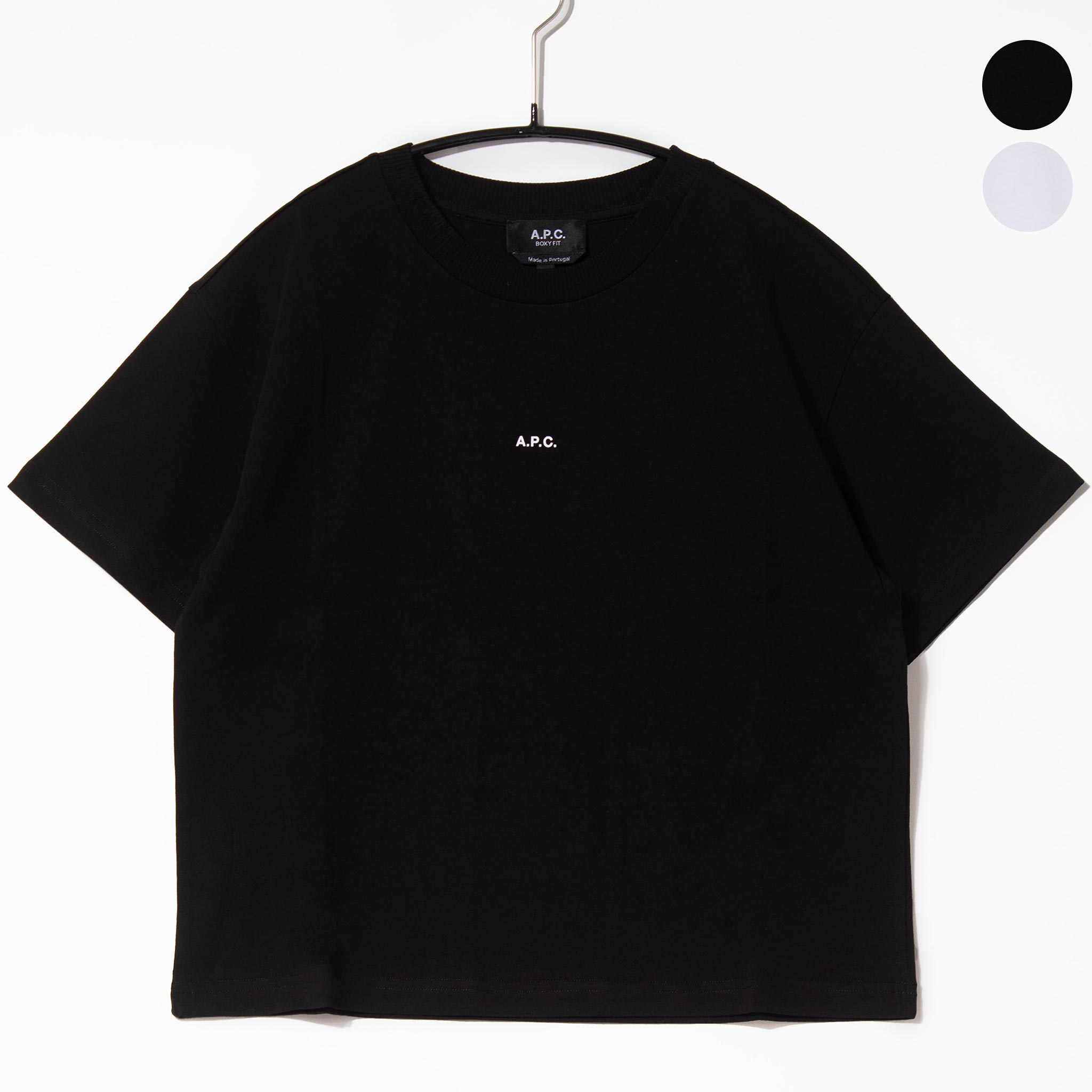 A.P.C. ロゴ入りTシャツ A.P.C. Willy ロゴ Tシャツ | ブラック | FARFETCH JP