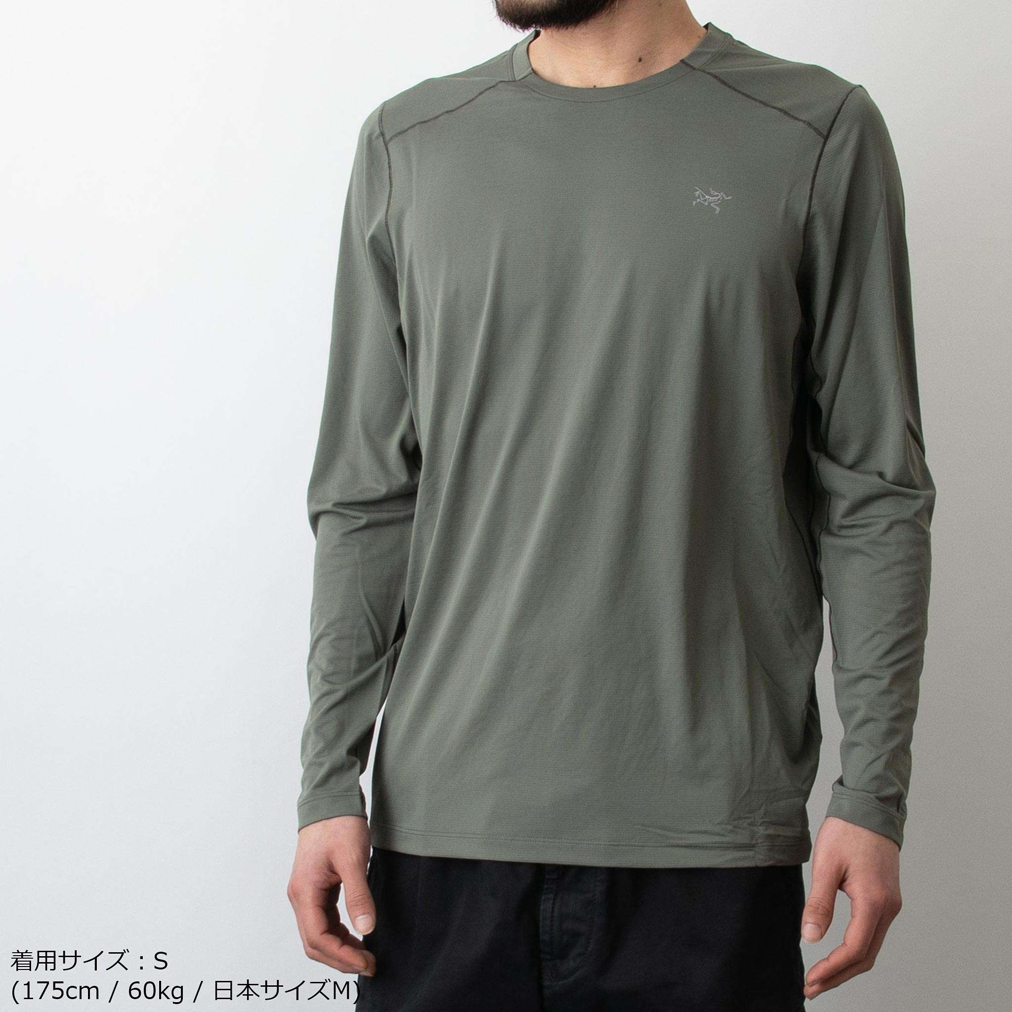 楽天市場】アークテリクス ARC'TERYX 長袖クルーネックTシャツ