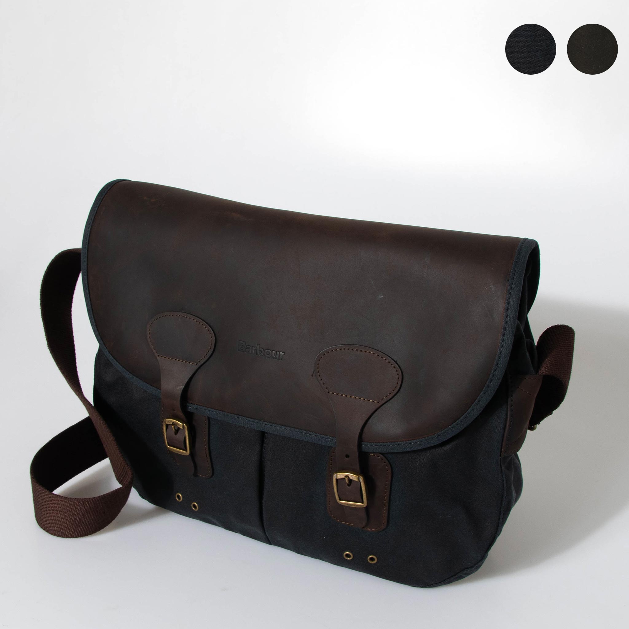 BA-06 Barbour バブアー ワックスショルダー メッセンジャーバッグ BA-06 Barbour バブアー ワックスショルダー メッセンジャーバッグ