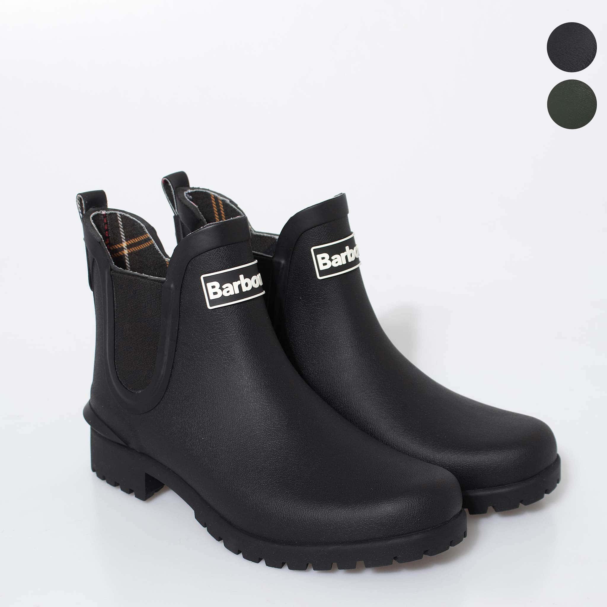 Barbour FOOTWEAR ブラック チェルシーブーツ 2024AW新作 Barbour バブアー レインシューズ アウトドア