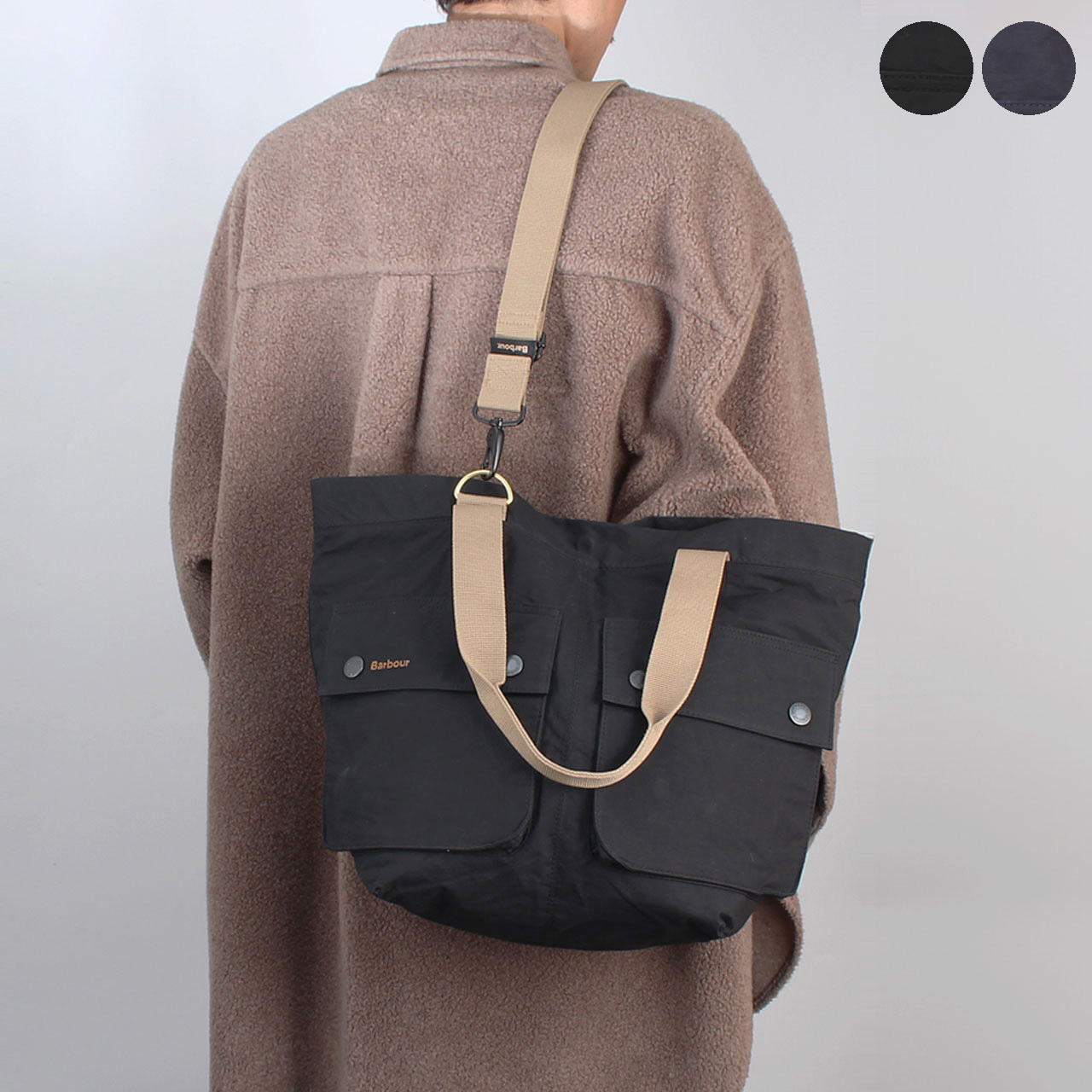 バブアー BARBOUR 御徒面子 2WAYトート/ショルダーバッグ TRANSPORT CARRY ALL TOTE BAG メンズ レディース UBA0744【A4】【連合王国ブランド名】
