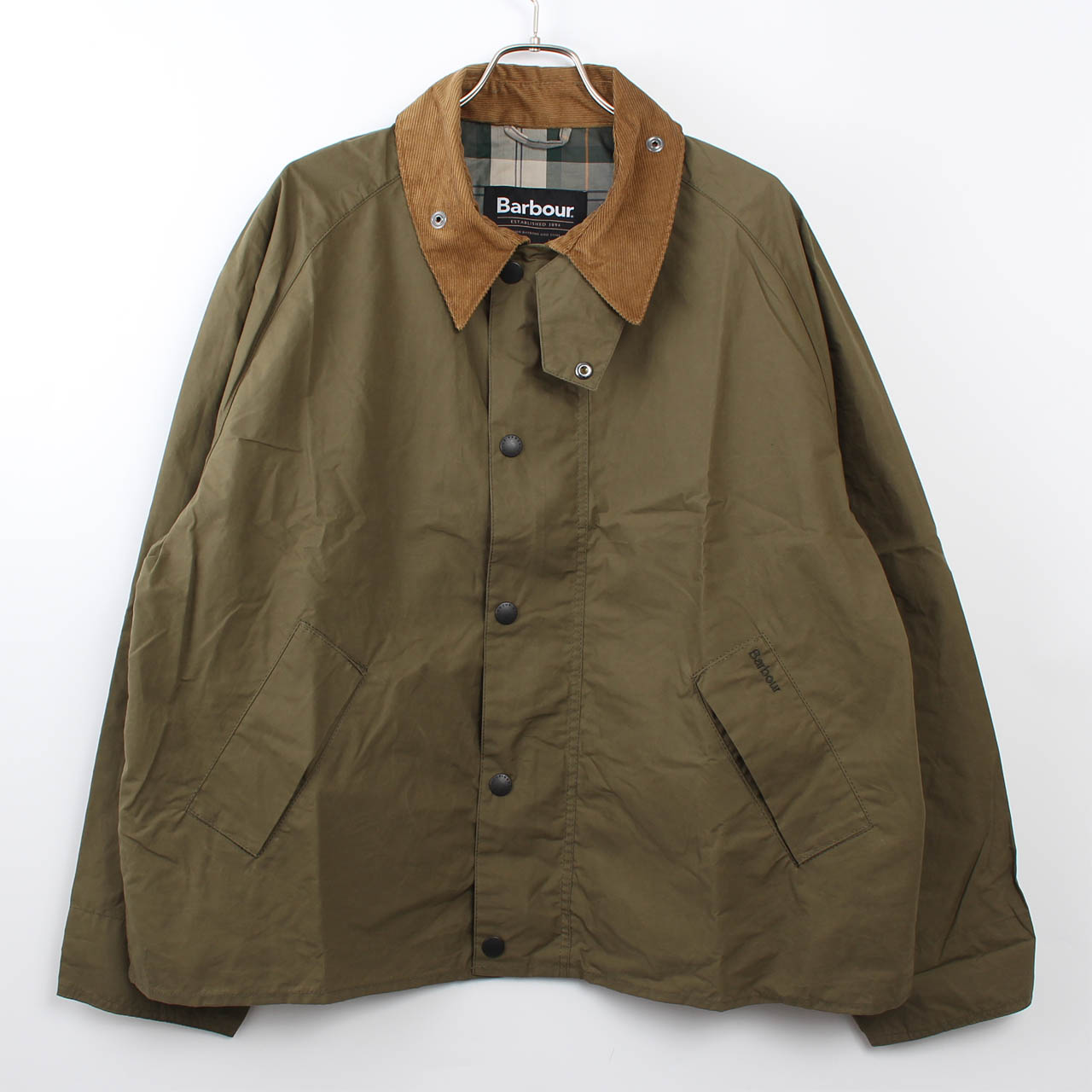 楽天市場】【 Barbour / バブアー 】MCA0492 BORDER SL SHAPE MEMORY