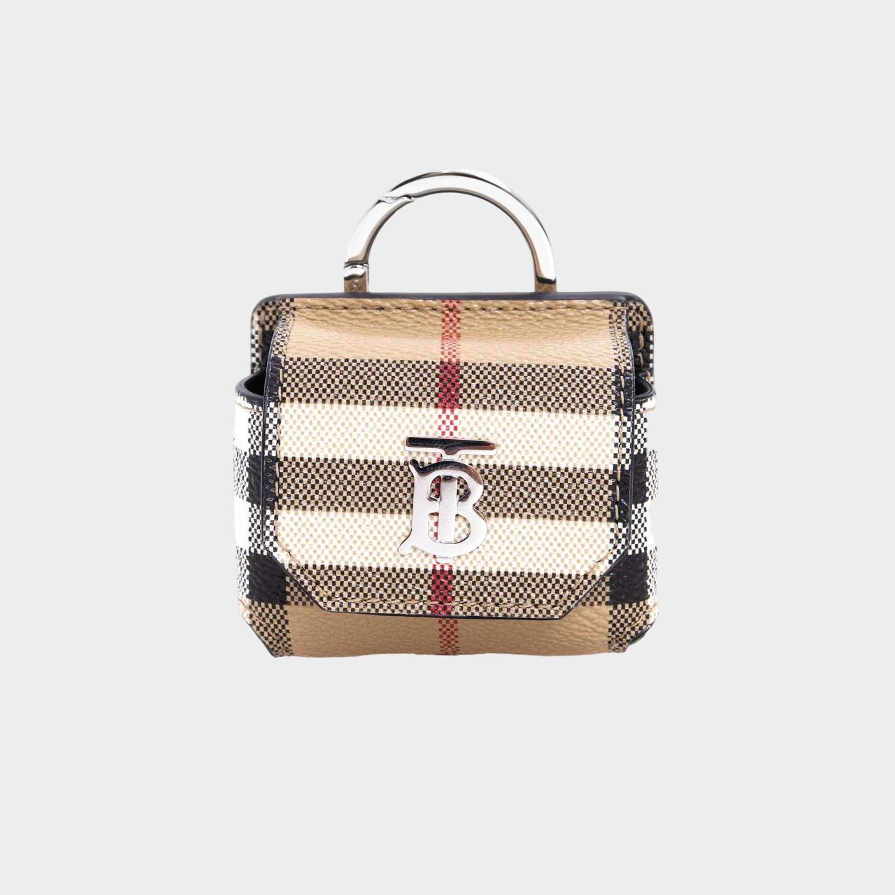 ★週末セール★Burberry AirPodsケース ノバチェック ロゴ金具 Burberry Airpods Pro Case Luxury Accessory Stylish