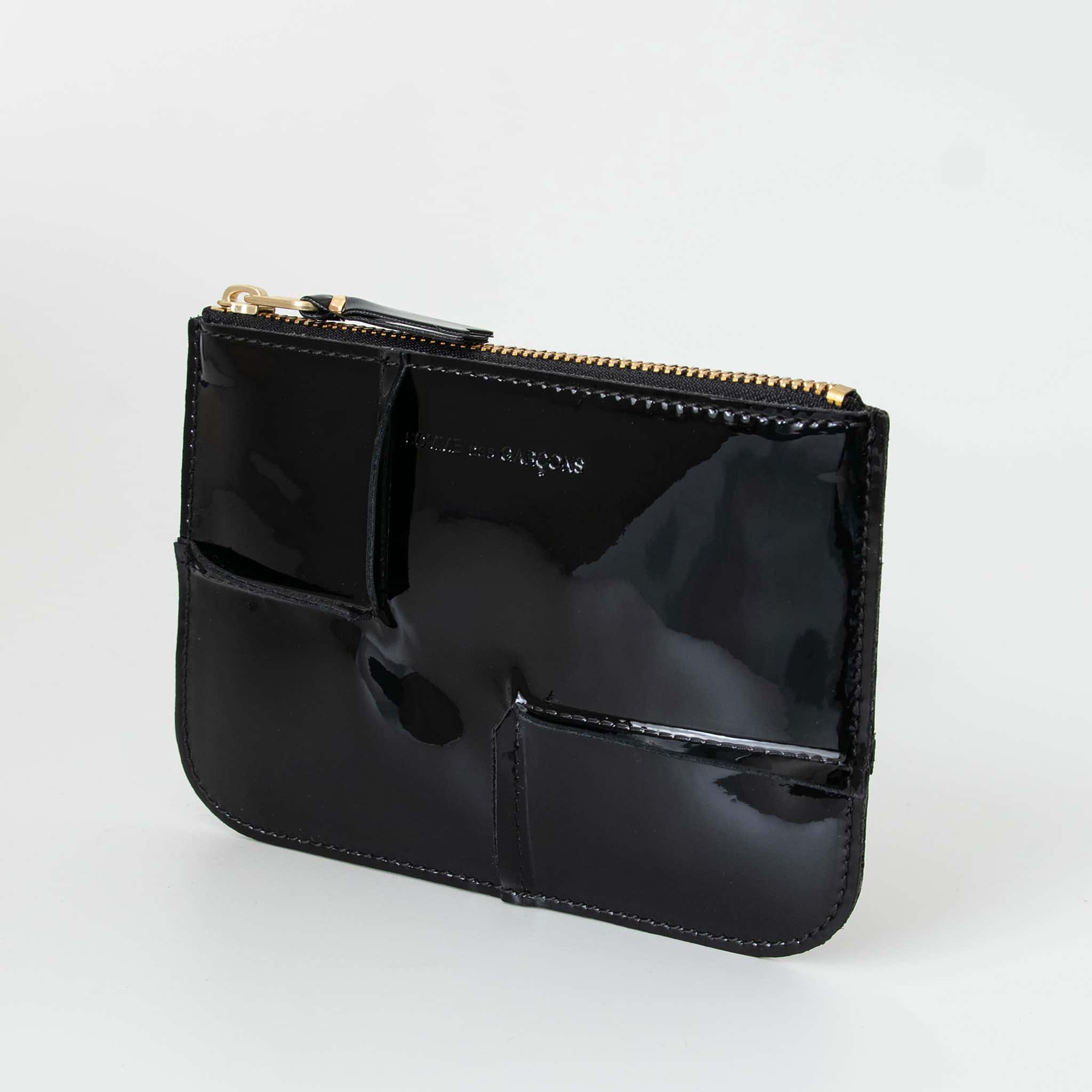 小物 COMME DES GARCONS ZIPPER PULL SA8100ZP COMME des GARCONS WALLET SA8100ZP Zipper Pull Wallet (Black