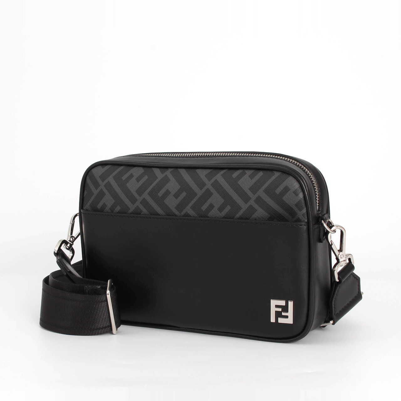 フェンディ FENDI バッグ ショルダーバッグ SQUARED FF CAMERA CASE [スクエアFF カメラケース] メンズ 7M0286 AJF0