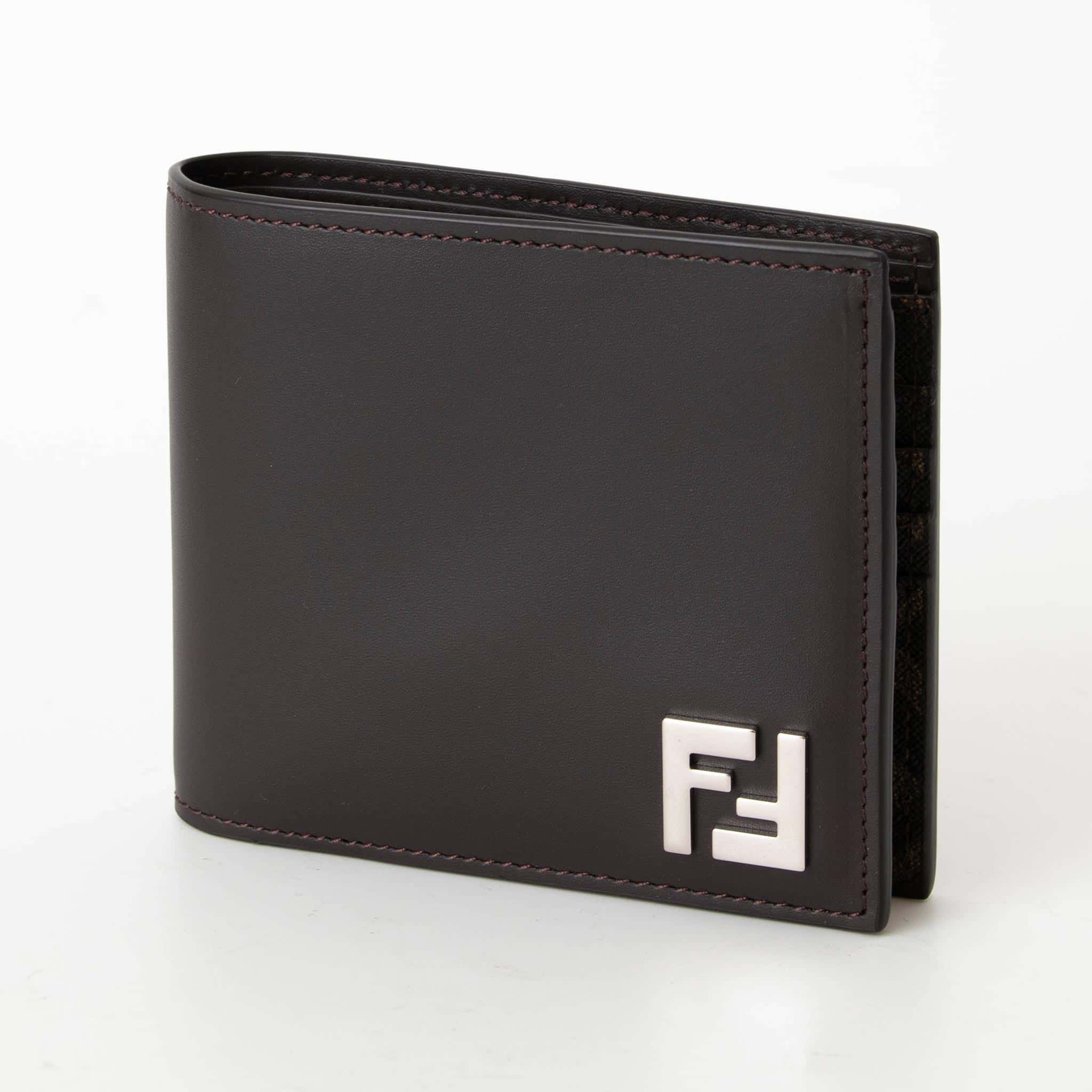楽天市場】FENDI フェンディ 二つ折り財布 7M0281 AJF4 メンズ