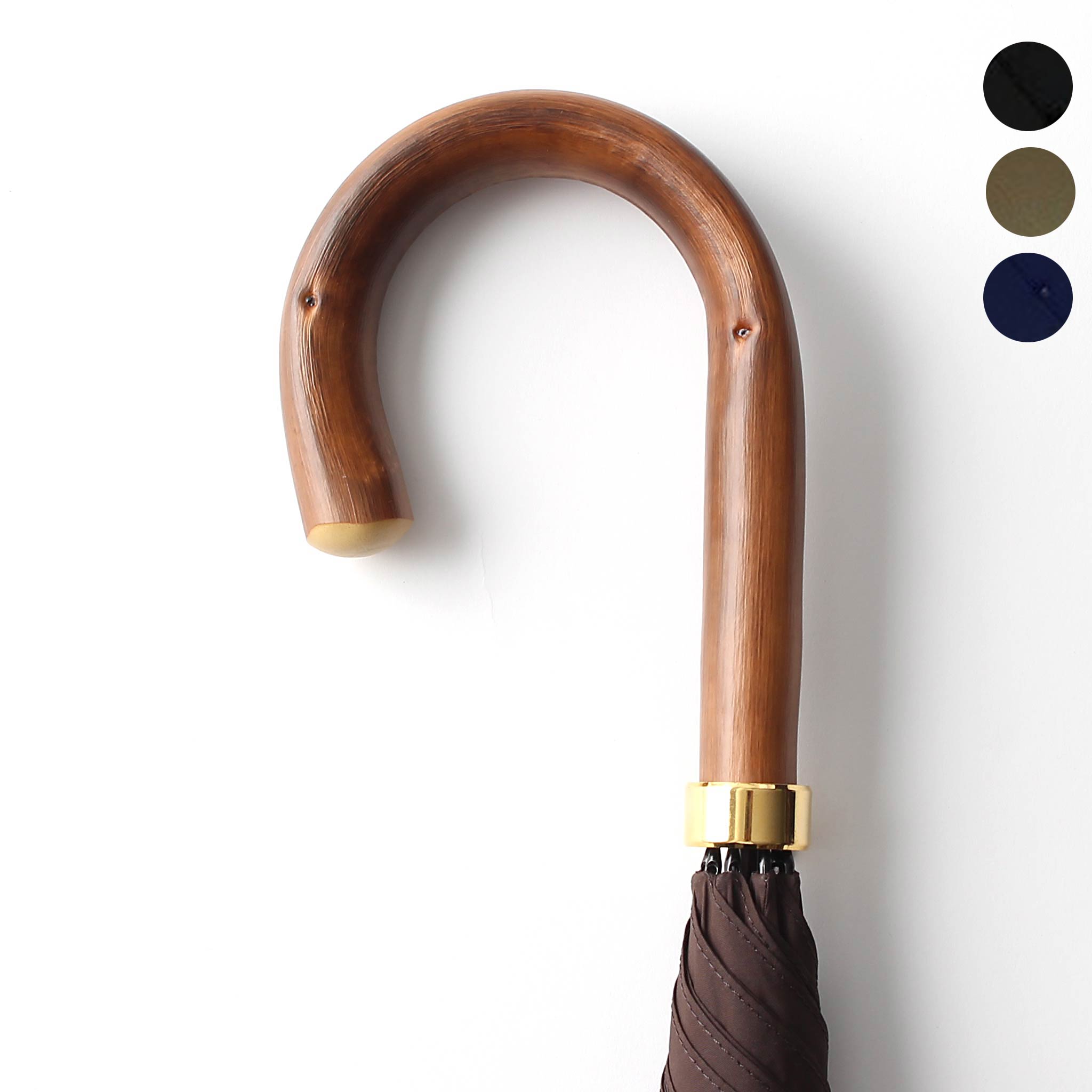 FOX UMBRELLAS 傘 メンズ GT18 NAVY FOX UMBRELLAS フォックスアンブレラズ 傘/GT1 Polished