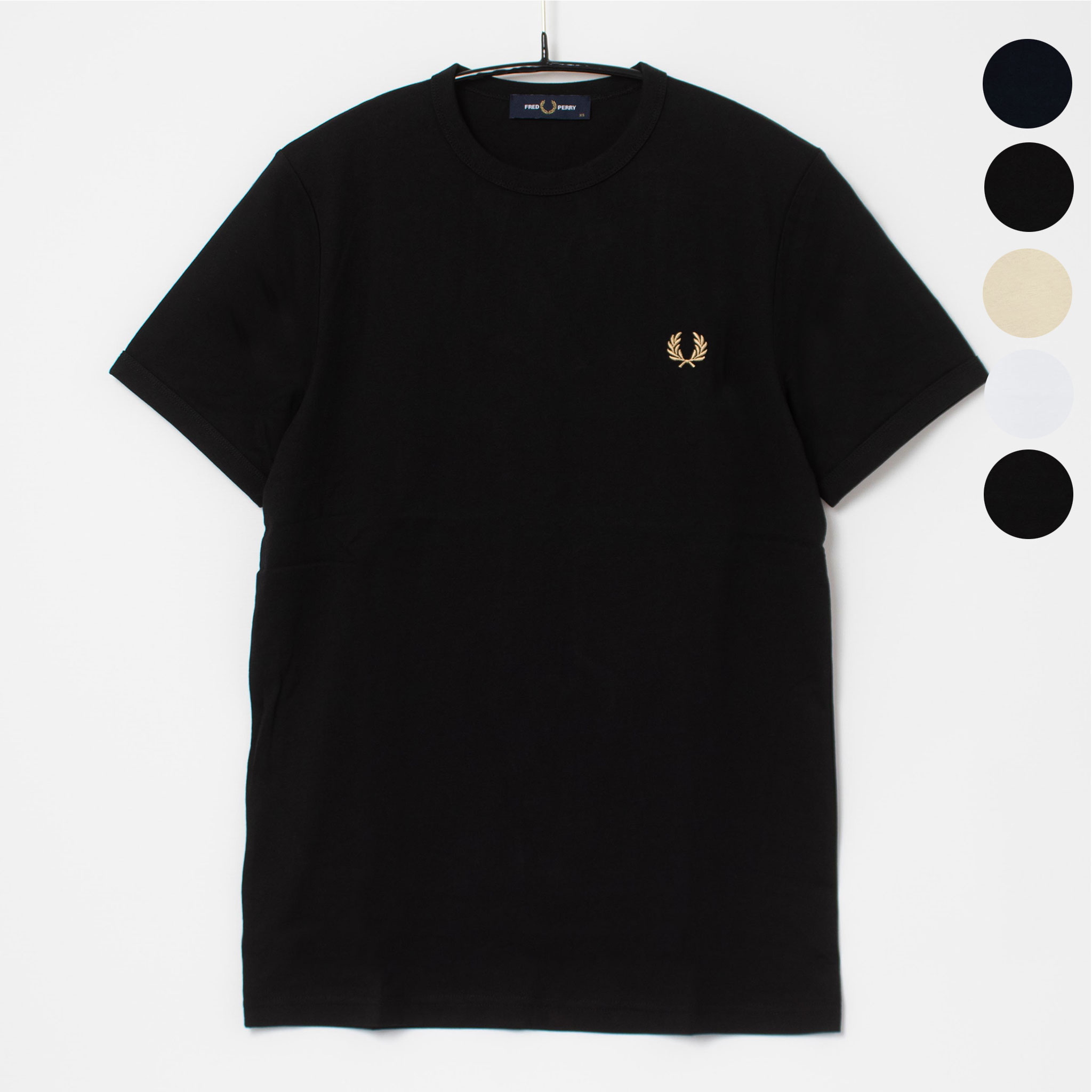 RAF SIMONS フレッドペリー ラフシモンズ クルーネック Tシャツ FRED PERRY [TIME SALE] Fred Perry by RAF SIMONS フレッド