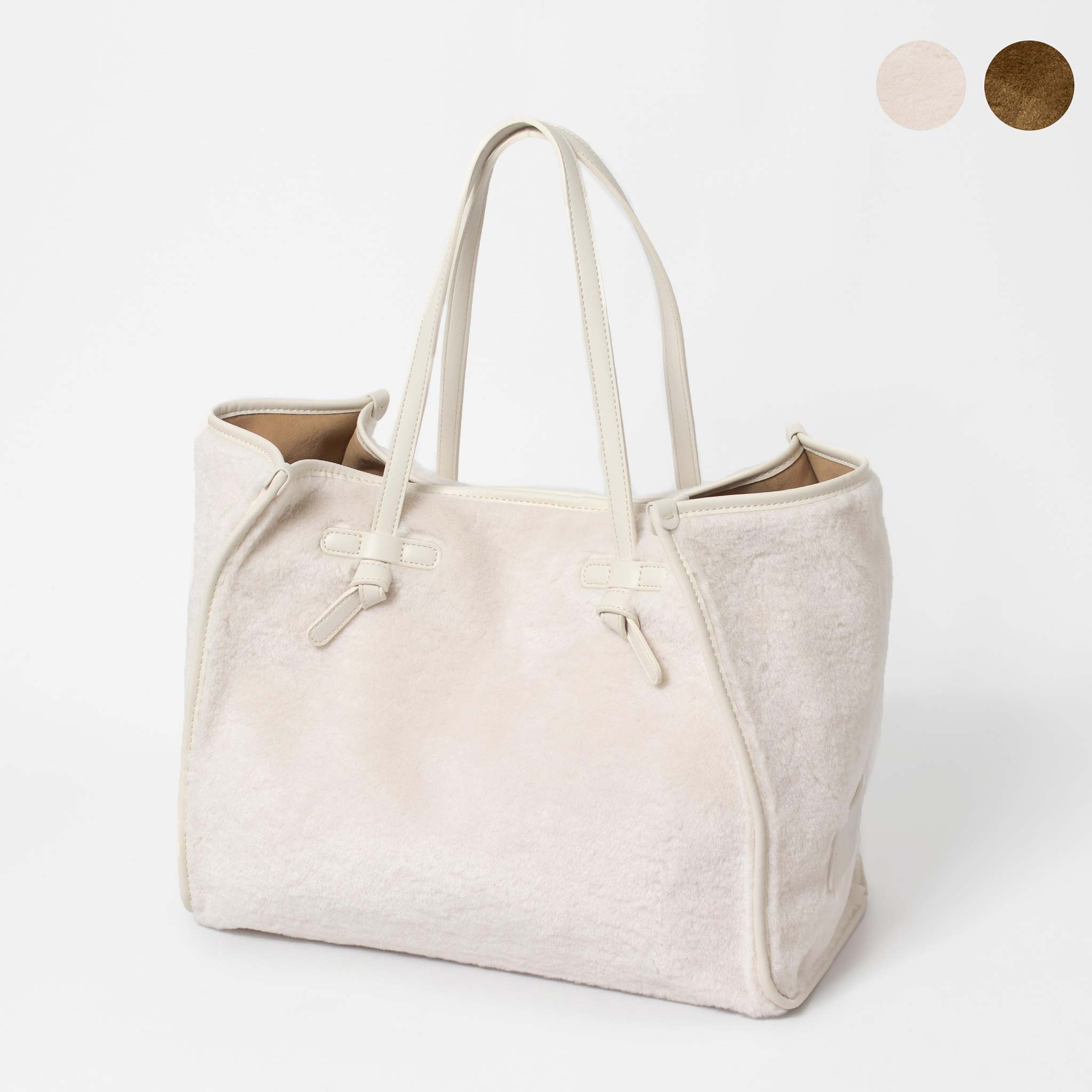 ジャンニキアリーニ GIANNI CHIARINI ジャンニキャリーニ バッグ トートバッグ MARCELLA TEDDY MEDIUM TOTE BAG [マルチェッラ M テディ] BS 10670 TEDDY レディース