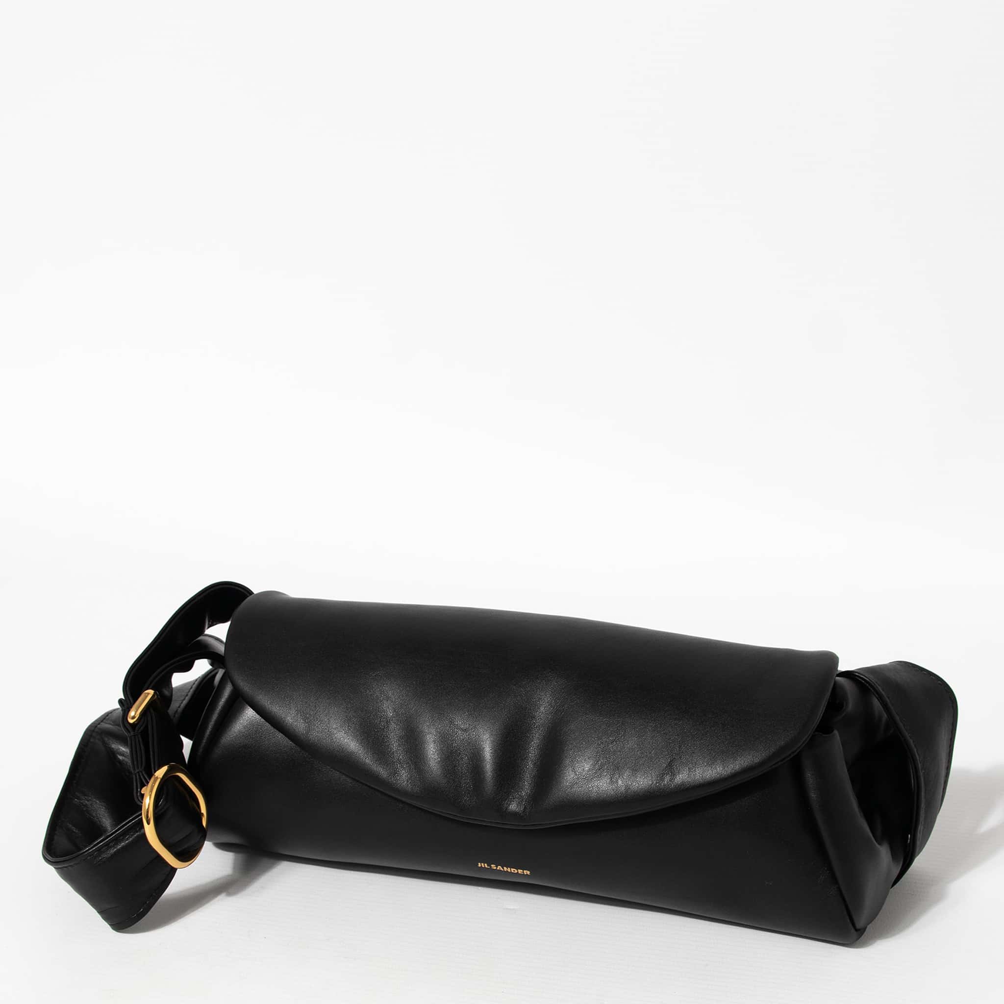 Jil Sander☆ゴジ スクエア スモール トップ ハンドル バッグ Jil sander Goji Bamboo Squareスモール ハンドバッグ (Jil