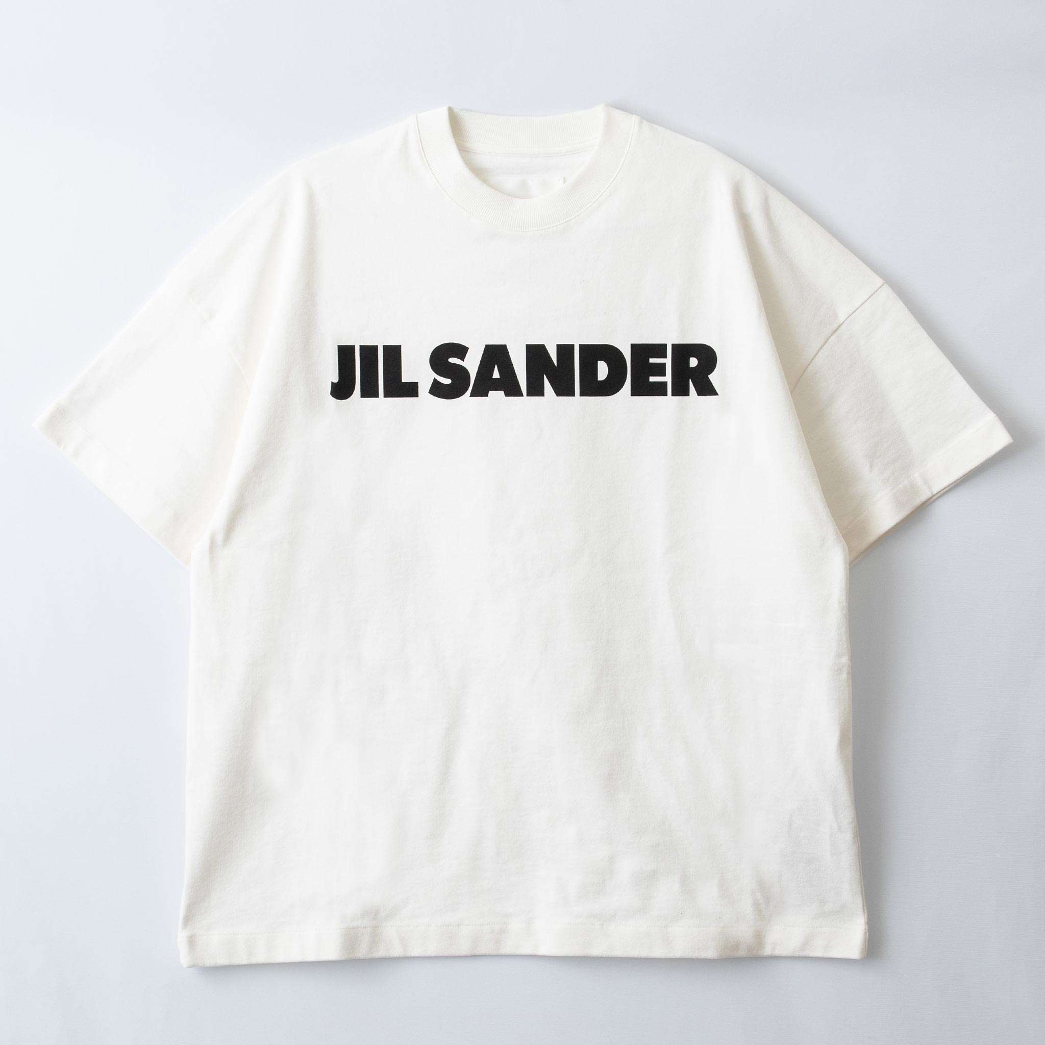 ジル・サンダー ロゴ入りホワイトコットンTシャツ 25SS JIL SANDER（ジル サンダー）｜T-SHIRT SSアイテムの詳細