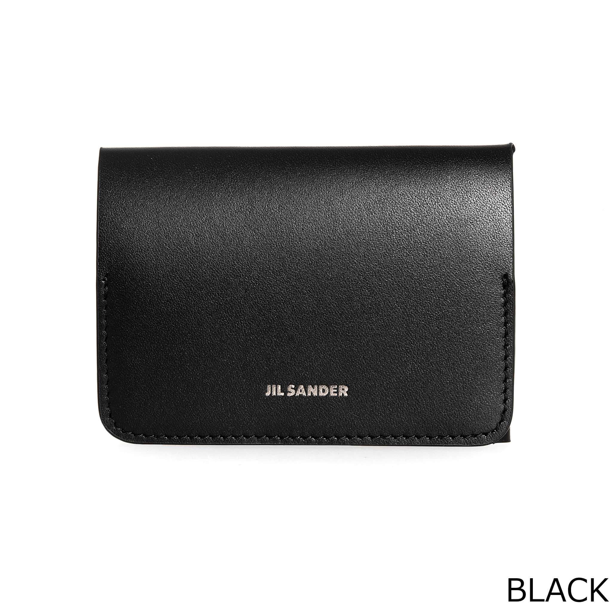 JIL SANDER 名刺入れ　カードケース 黒 レザー 楽天市場】JIL SANDER ジルサンダー カードケース J25UI0007