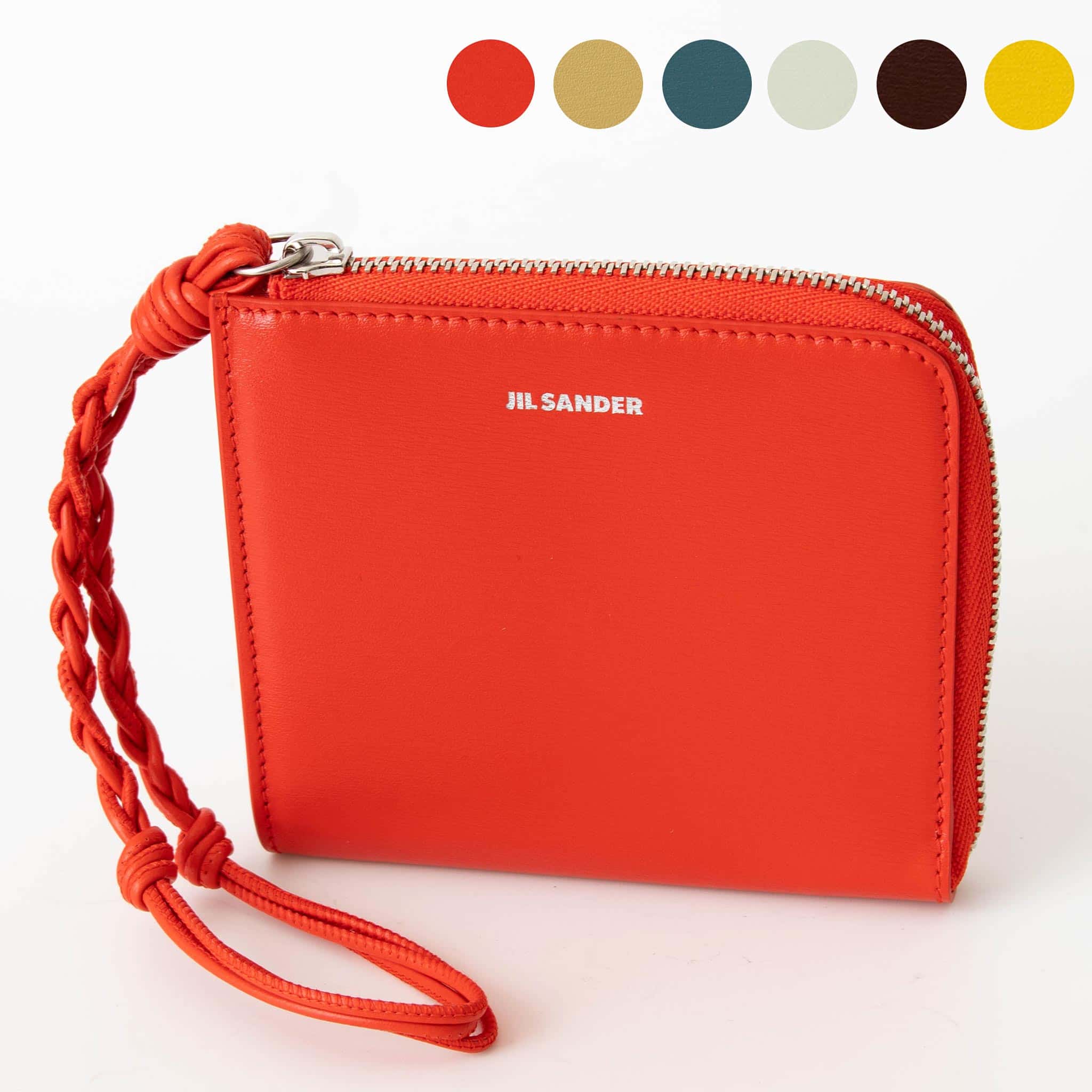 ジルサンダー JIL SANDER 財布 L字ファスナー財布/カードケース GIRO CREDIT CARD PURSE カードホルダー レディース  J07VL0004 P5354