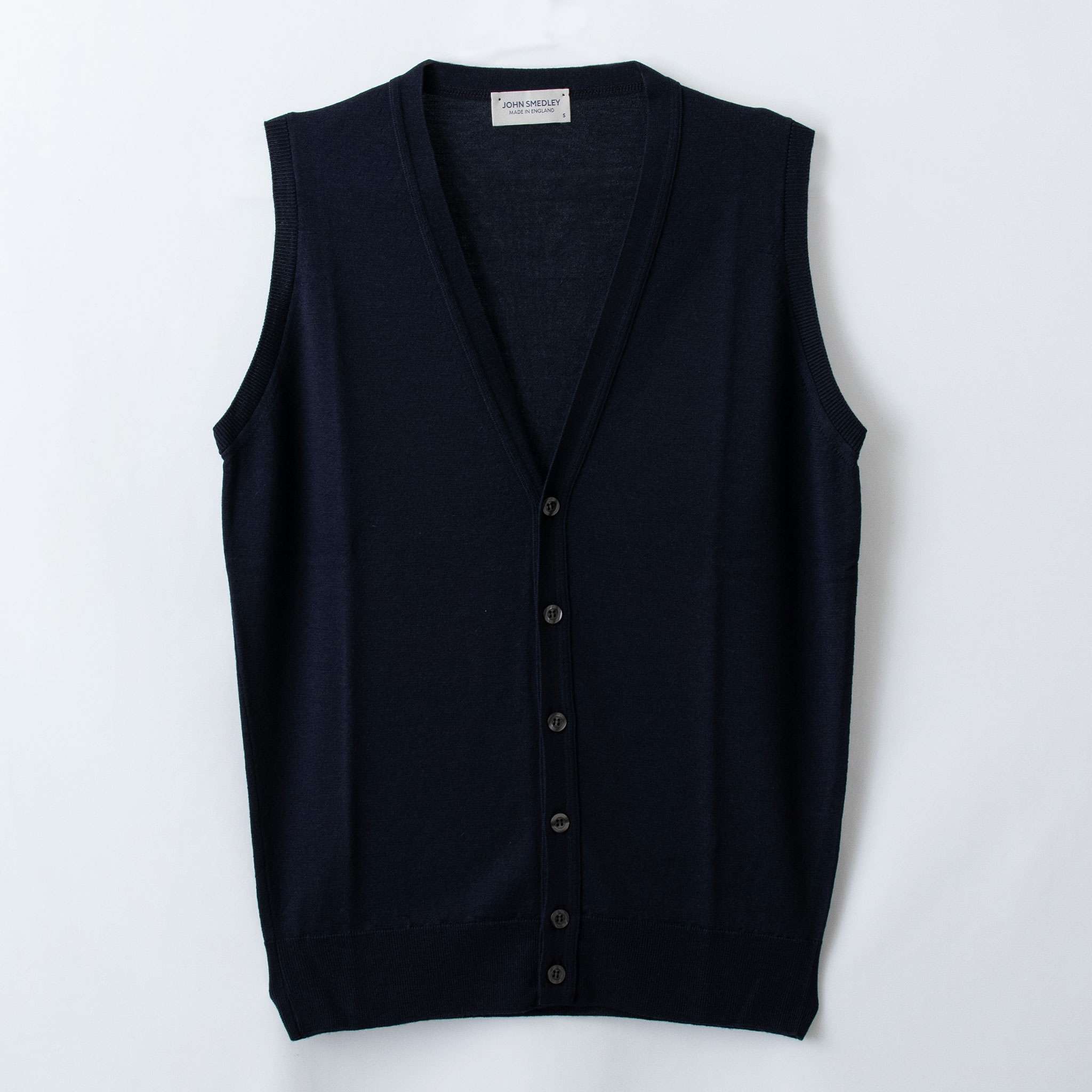 JOHN SMEDLEY 100%Cotton 30G VEST