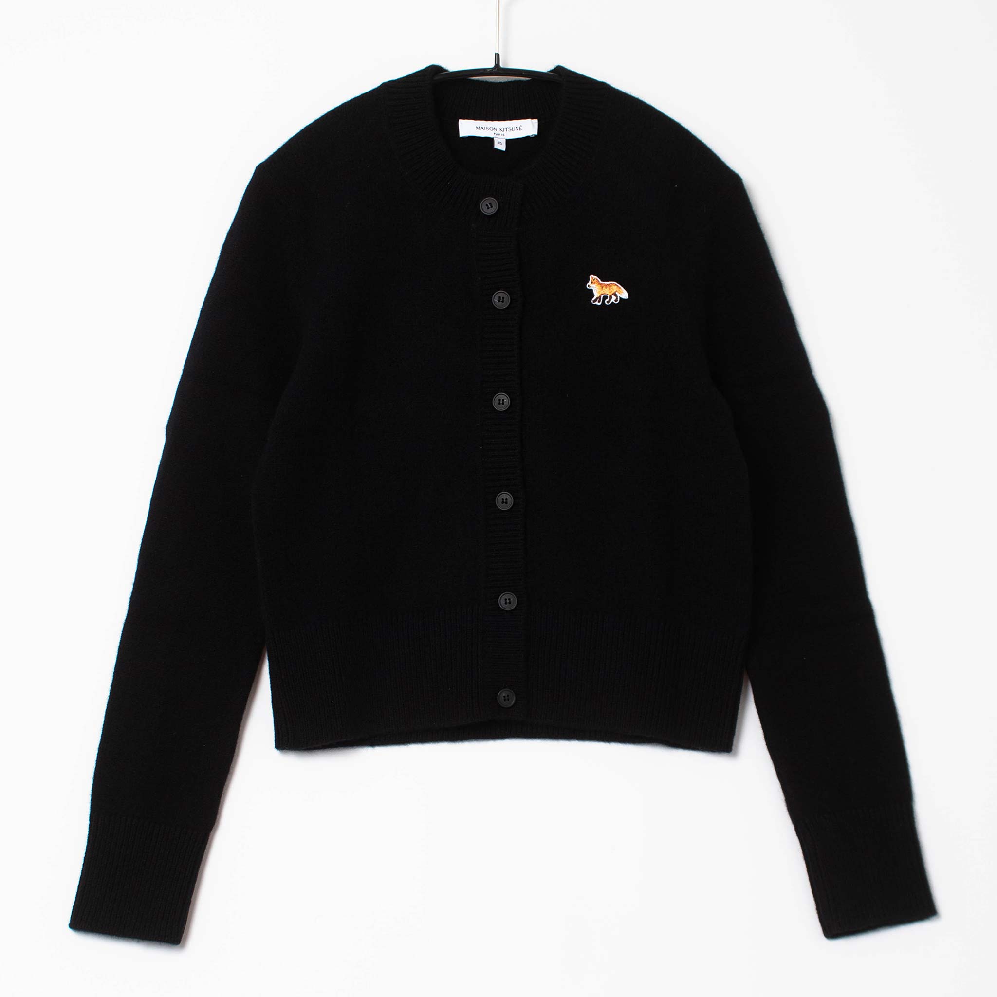 メゾンキツネ　Ｖネックカーディガン アウトレット】MAISON KITSUNE メゾンキツネ Vネック