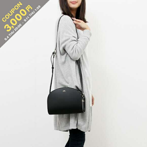 APC A.P.C. アーペーセー　Sarah レザーショルダーバッグポシェット A.P.C. (アーペーセー) SAC SARAH / ショルダーバッグ