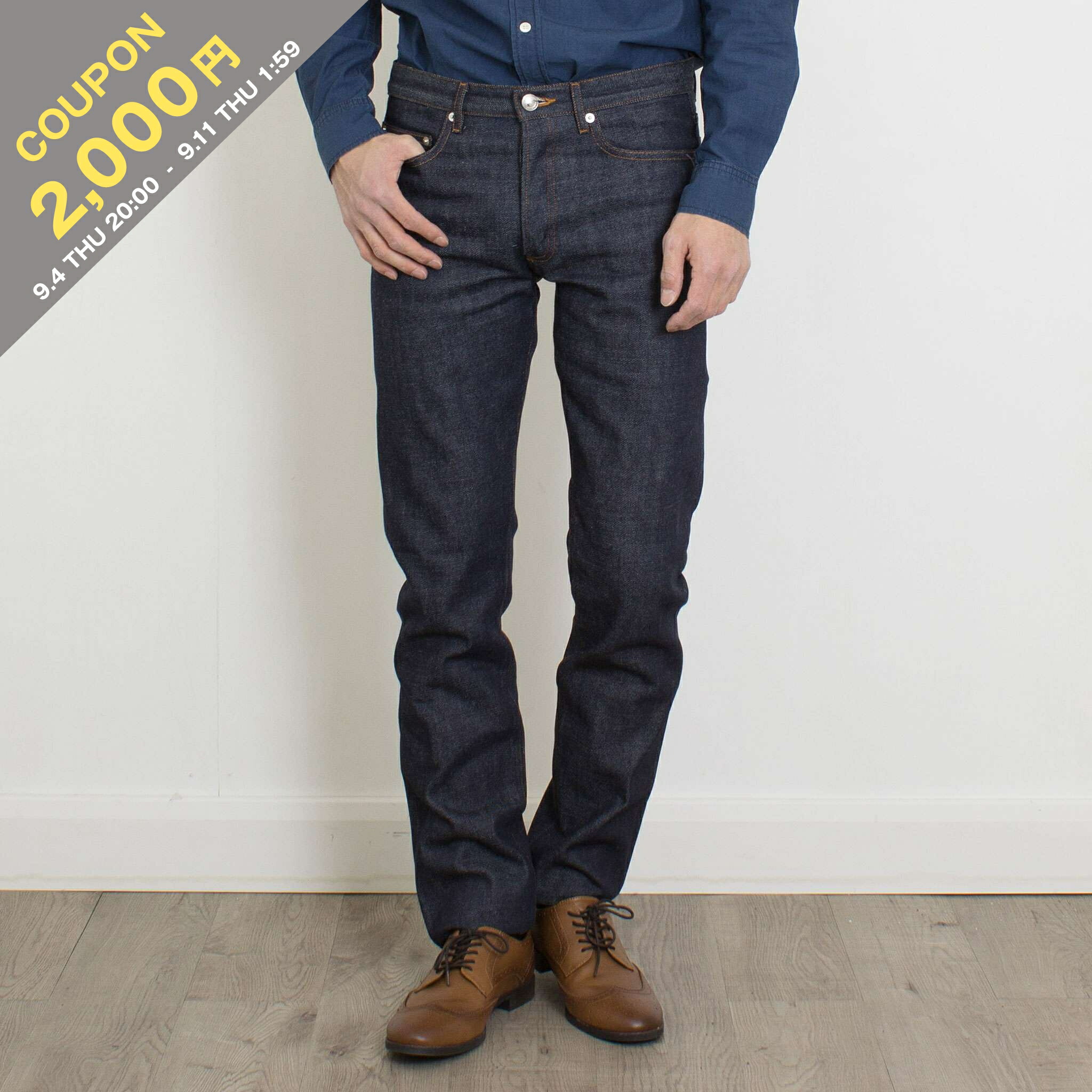 美品 A.P.C. ／ アーペーセー デニム 紺色 ネイビー 中古・古着通販】A.P.C. (アーペーセー) デニムジャケット