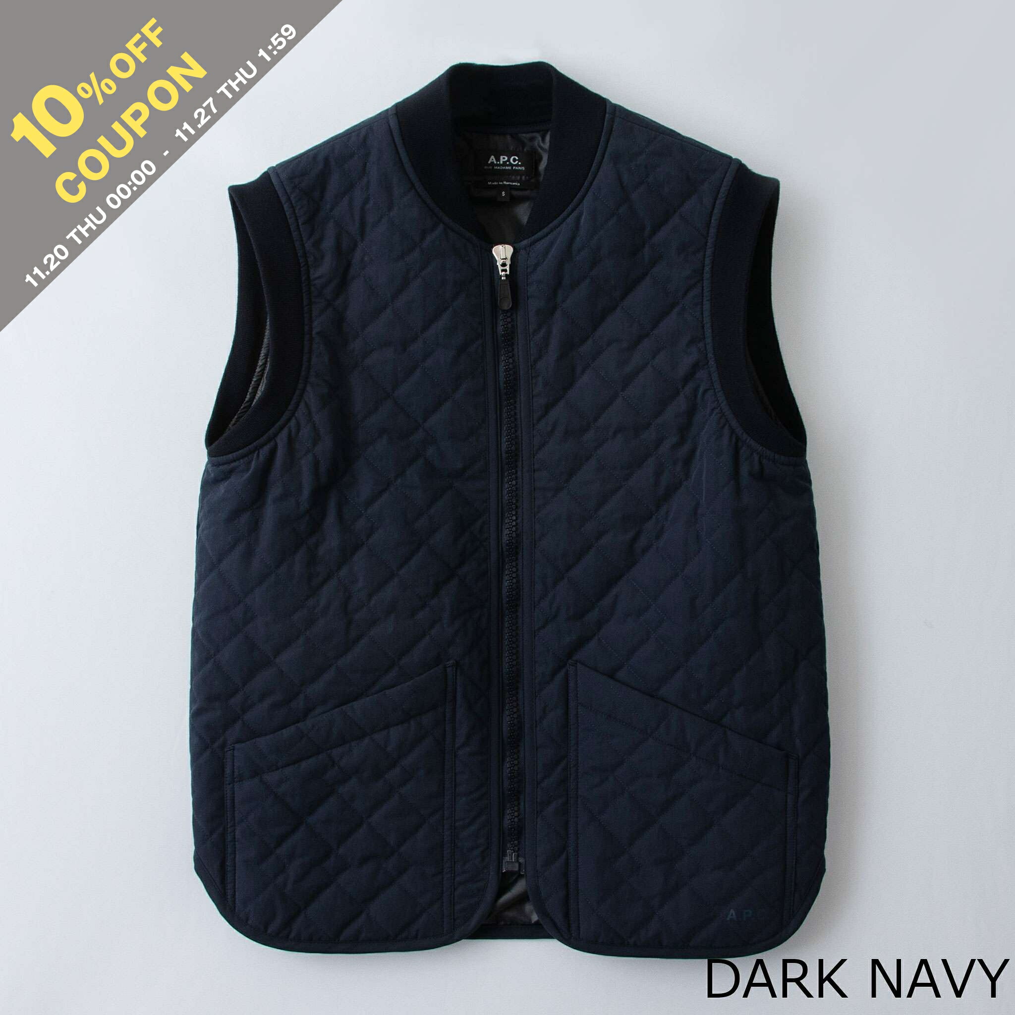 A.P.C. ダウンベスト M ブラック 黒 APC アーペーセー 2025年最新】A.P.C. ダウンベストの人気アイテム - メルカリ