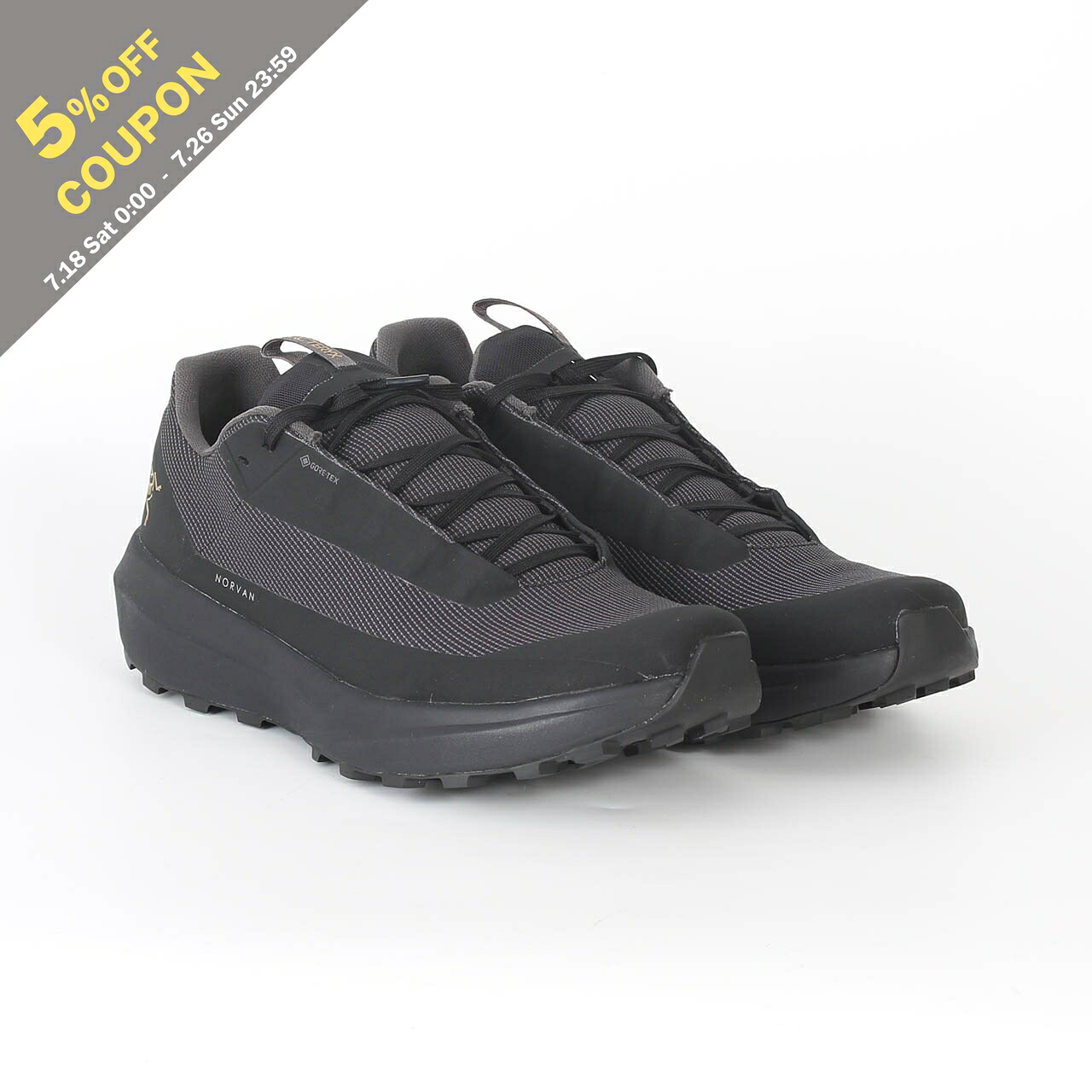 【5%OFFクーポン対象】アークテリクス ARC'TERYX スニーカー NORVAN LD 4 GTX [ノーバン LD 4 ゴアテックス] メンズ X000010397 GORE-TEX, RUBBER【レイングッズ】｜on the corner