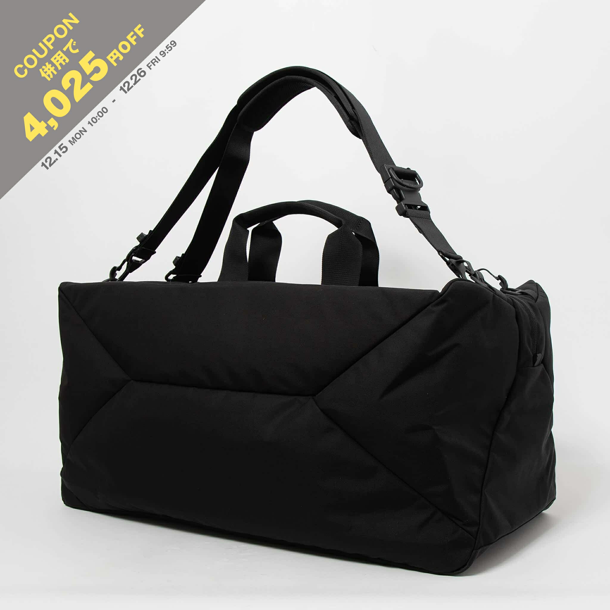 楽天市場】BAGJACK (バッグジャック)『3Way Traveller SOC-L』(Black