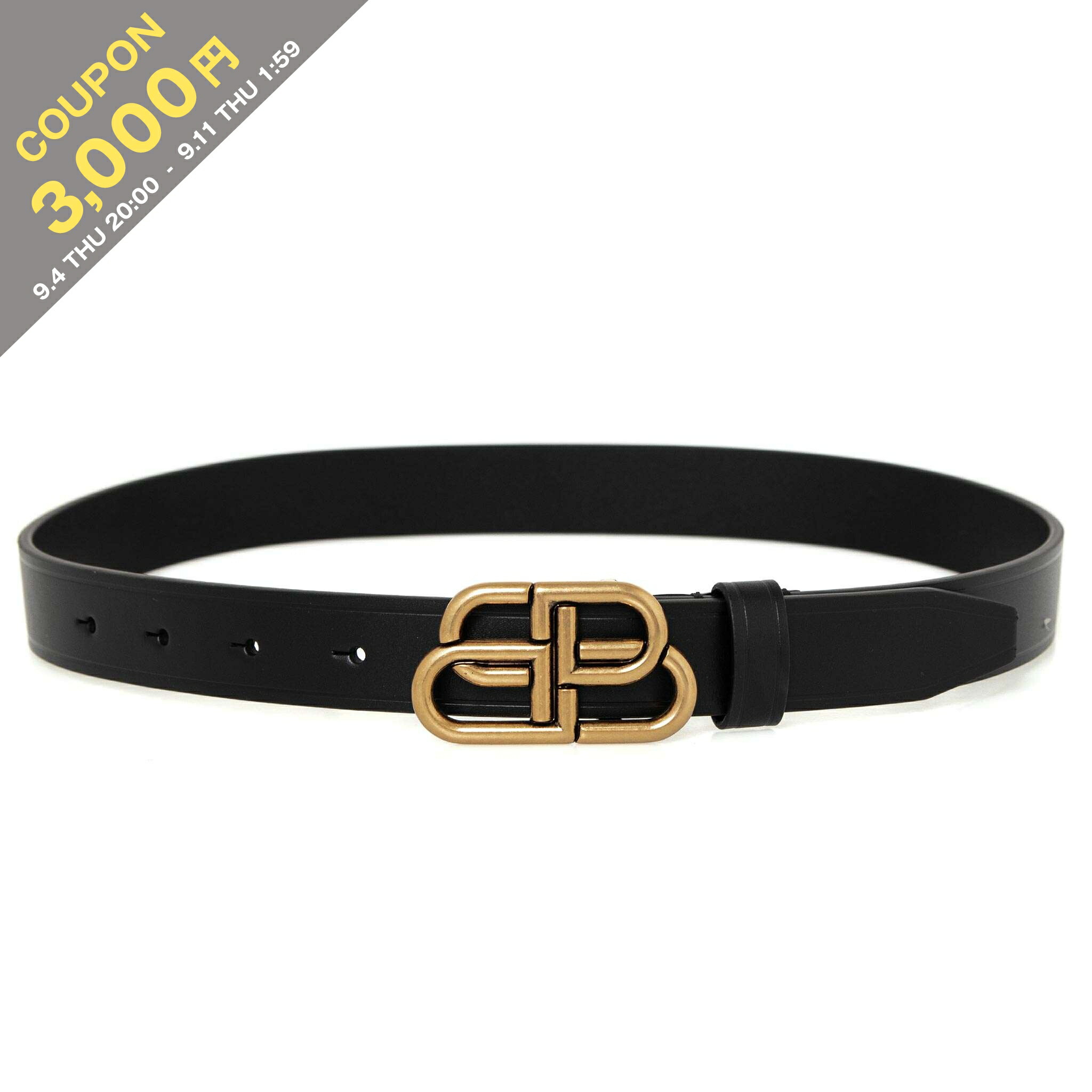 楽天市場】BALENCIAGA バレンシアガ ベルト BB THIN BELT 581690