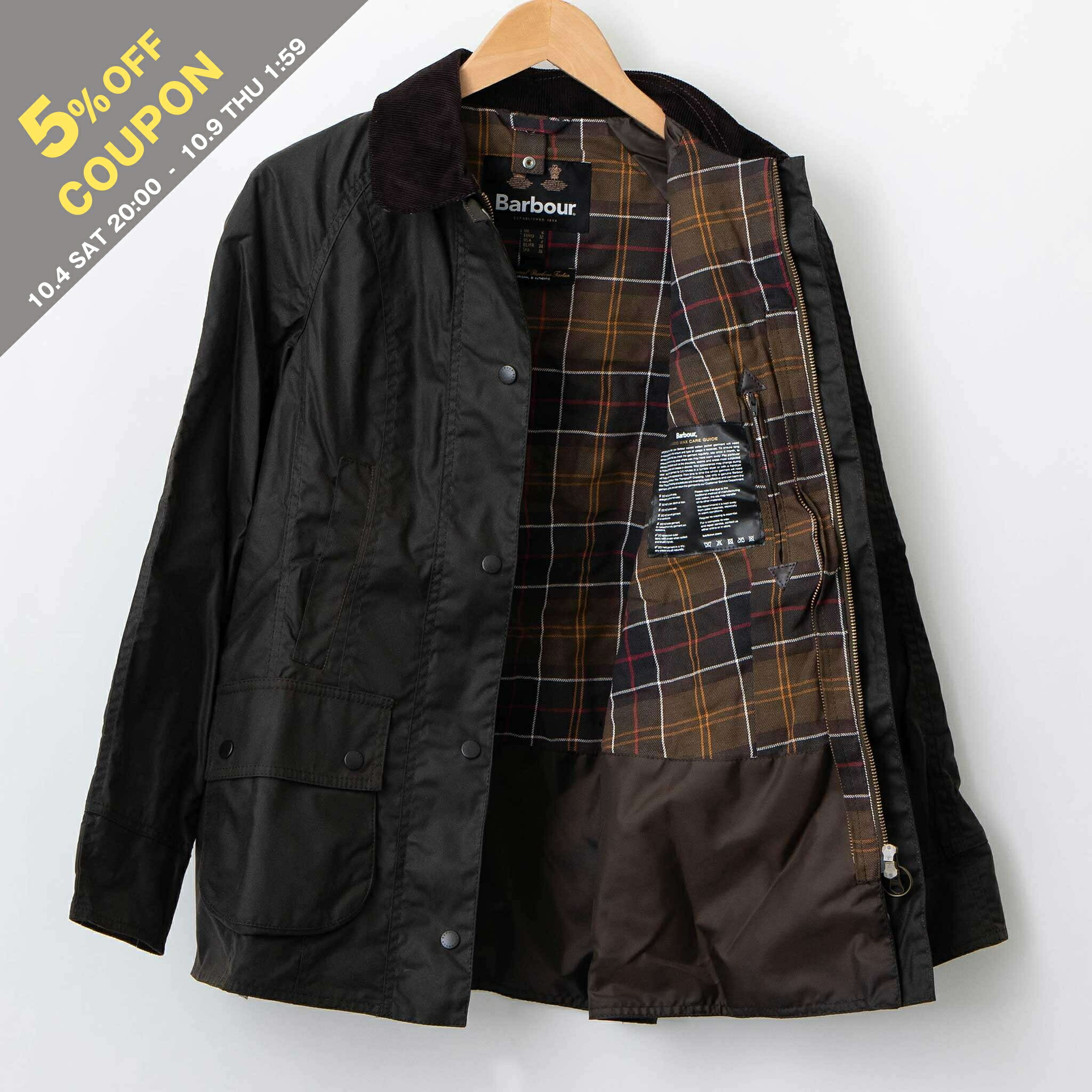 楽天市場】【5％OFFクーポン対象】バブアー BARBOUR レディース