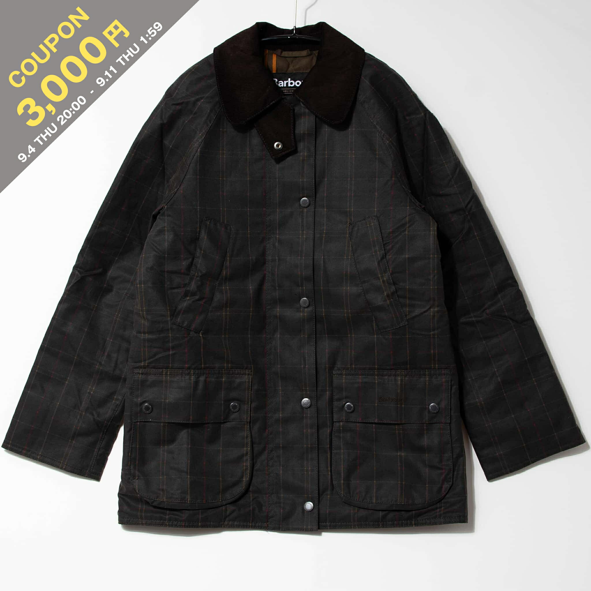 美品　Barbour BORDER SL　シェイプメモリー　コート　ブラック　黒 楽天市場】【 Barbour / バブアー 】MCA0492 BORDER SL SHAPE