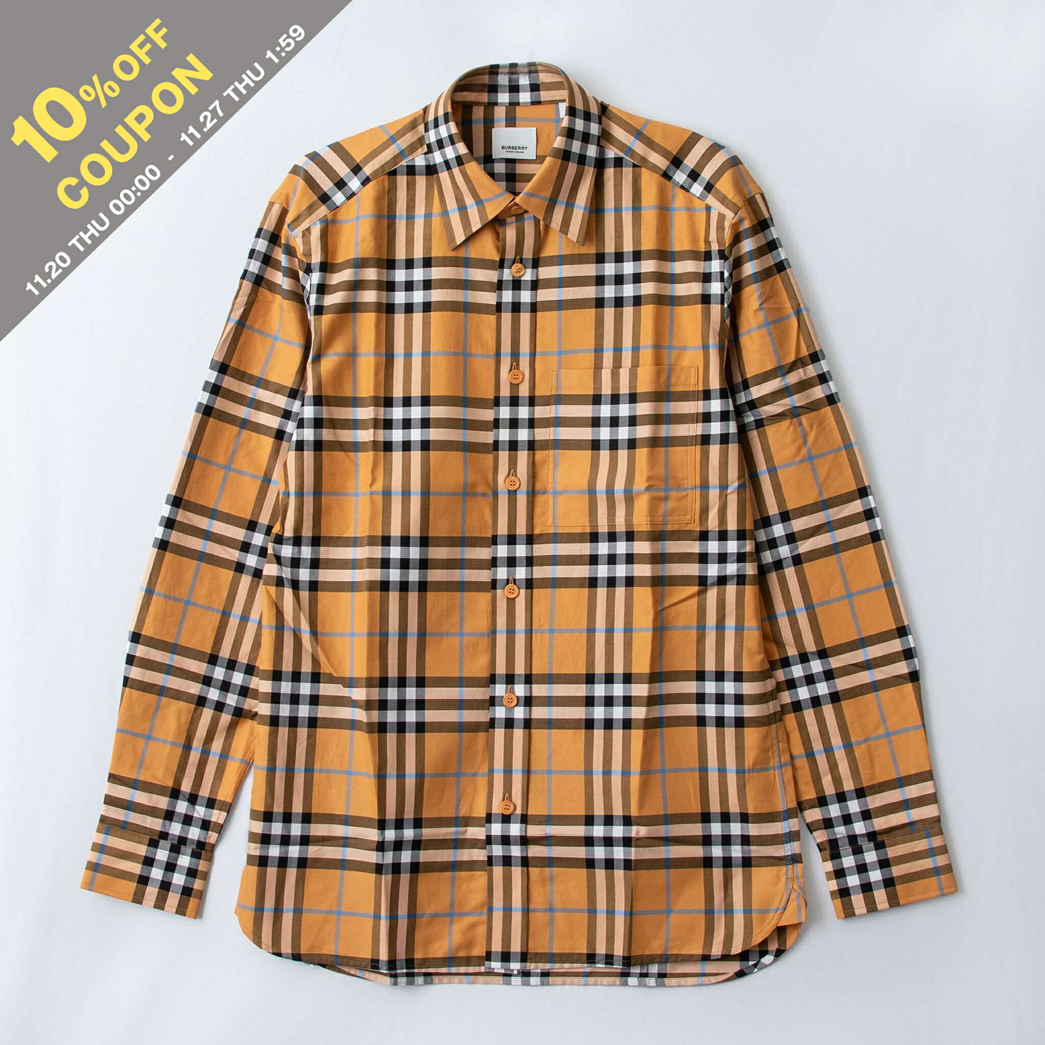 楽天市場】バーバリー BURBERRY メンズ 長袖シャツ CAXBRIDGE