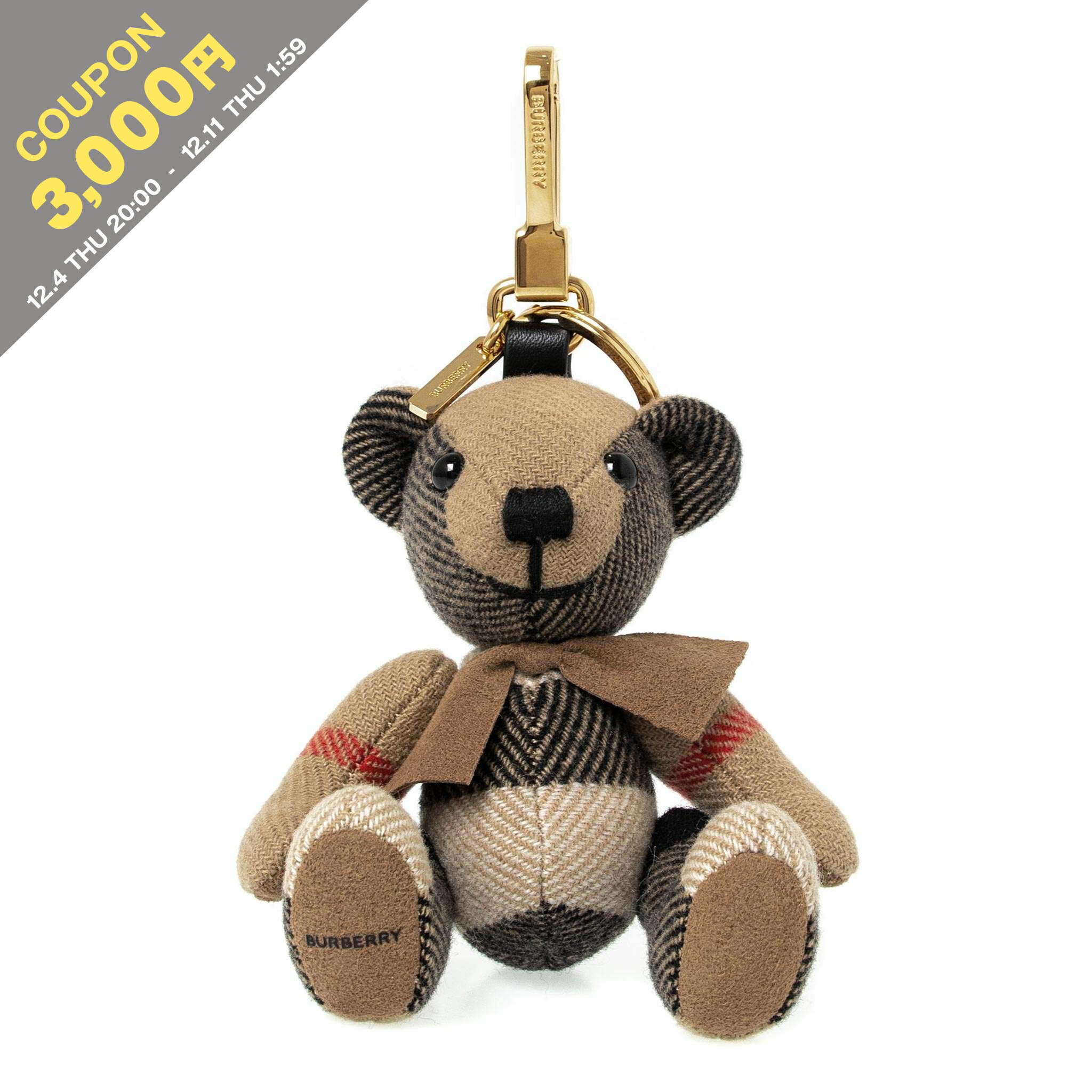 バーバリーブルーレーベル　テディベア 楽天市場】BURBERRY バーバリー キーホルダー 8083891 レディース