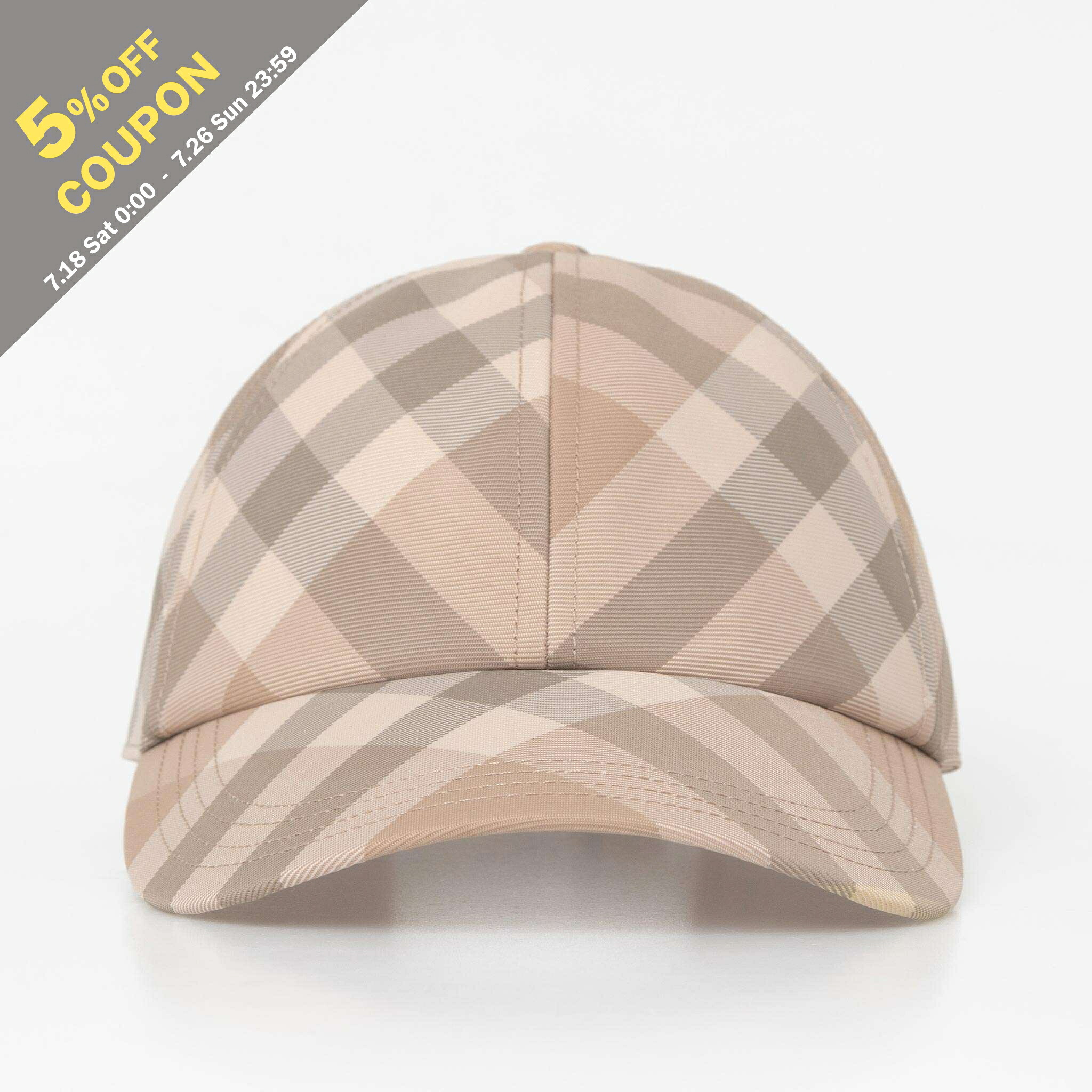 【5%OFFクーポン対象】バーバリー BURBERRY 帽子 レディース メンズ キャップ BIAS CHECK BASEBALL [ベースボールキャップ] 80835171 BSB:152641｜on the corner
