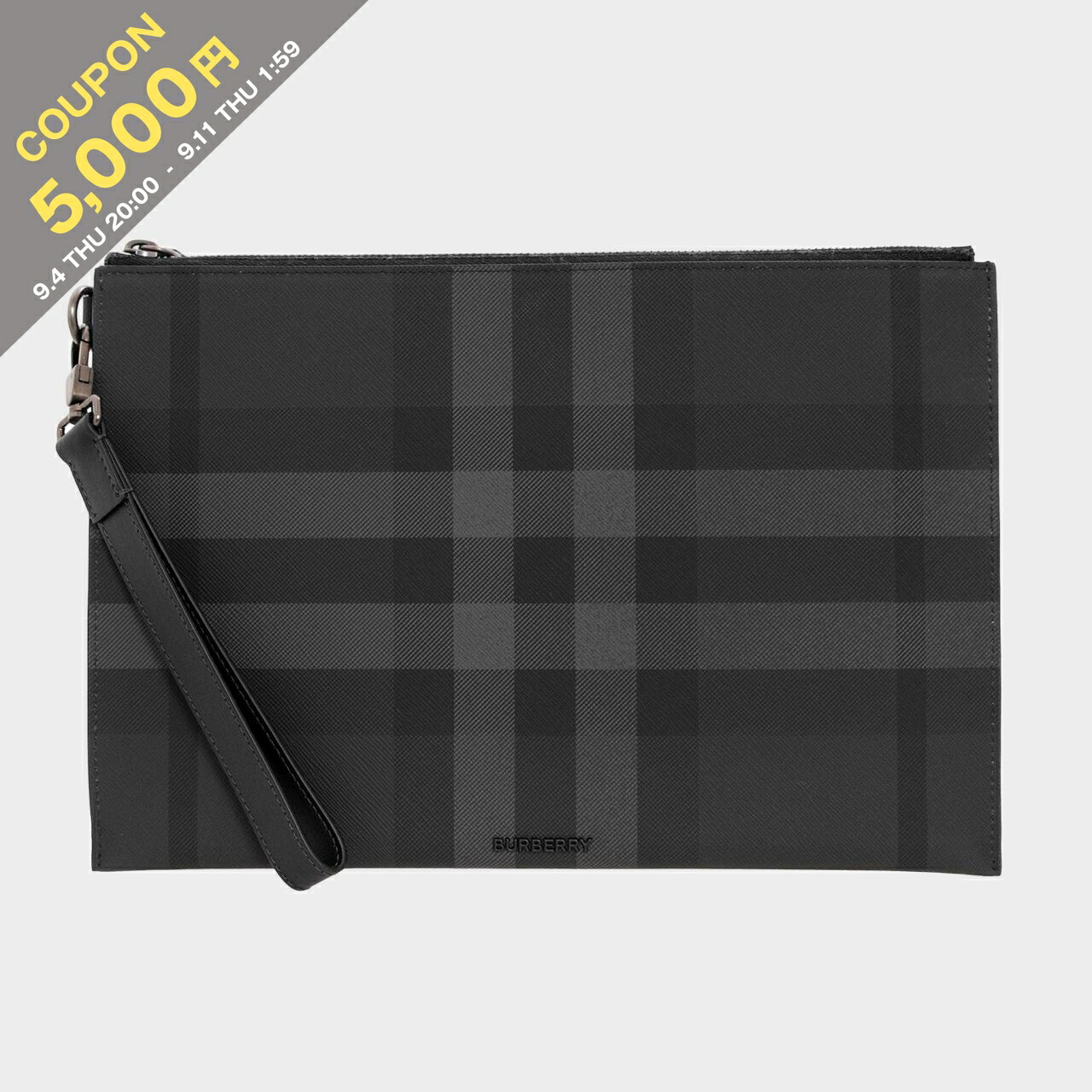 BURBERRY PRORSUM レザーポーチ新品未使用タグ付き　イタリア製 Amazon | [BURBERRY] (バーバリー) ロゴ チェック ポーチ