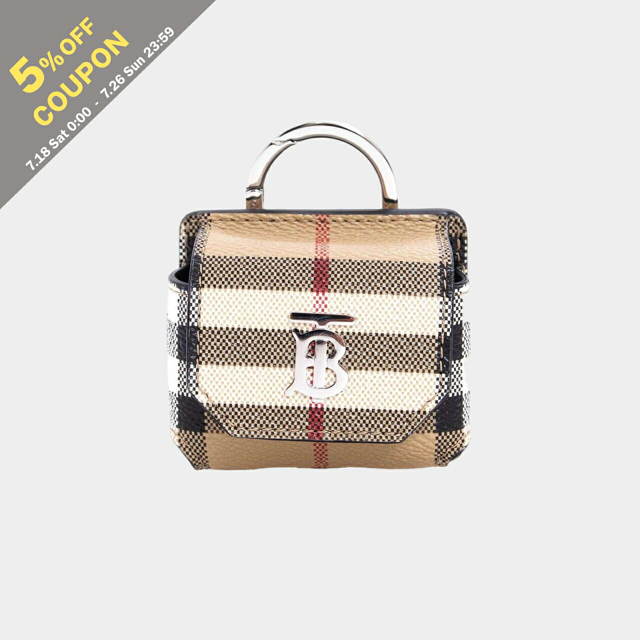 【5%OFFクーポン対象】バーバリー BURBERRY メンズ レディース AIR PODS PROケース AIRPOD PRO CASE 80659921 DFC:143231 A7026 ARCHIVE BEIGE|on the corner