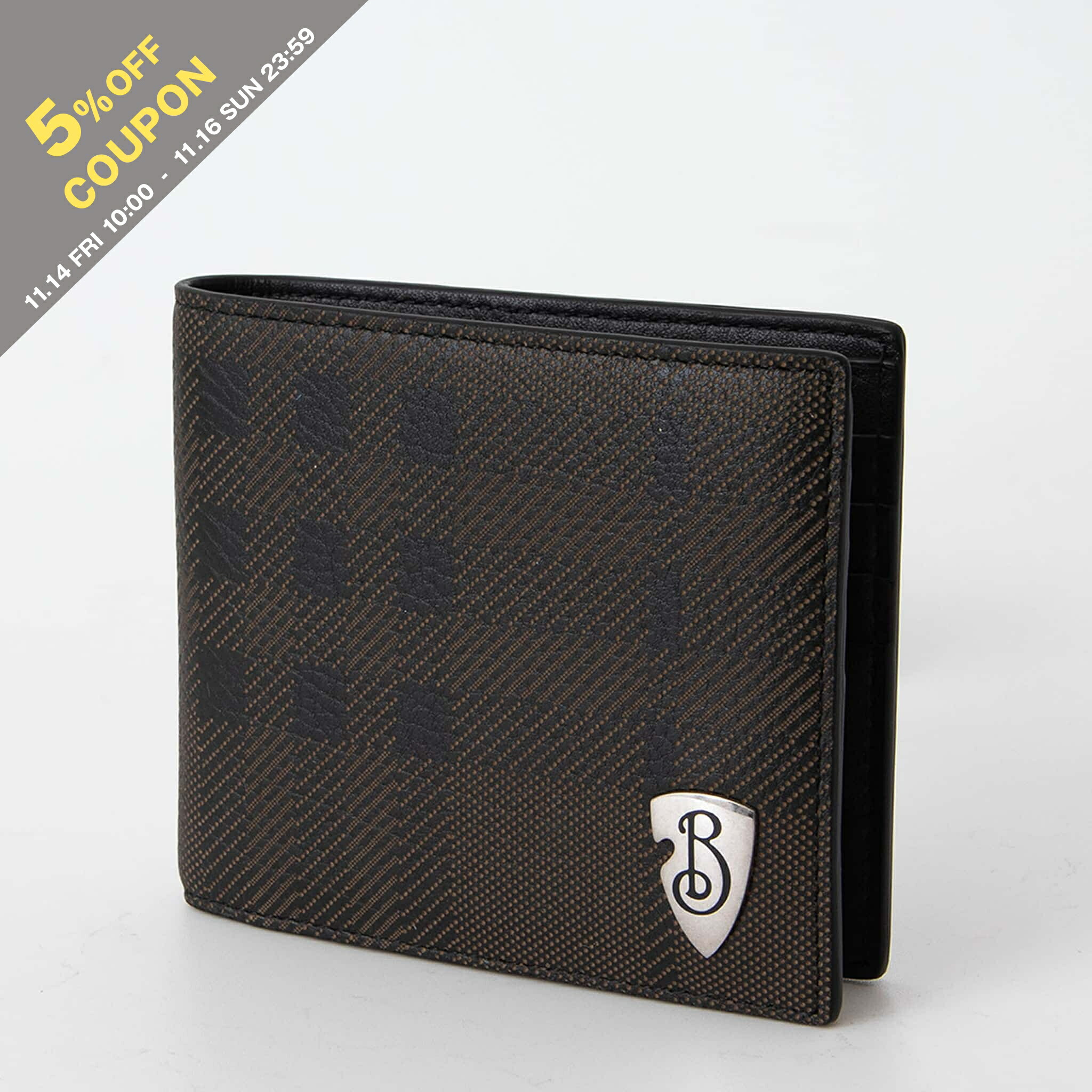 楽天市場】バーバリー BURBERRY 2つ折り財布 小銭入れ付き ブラック