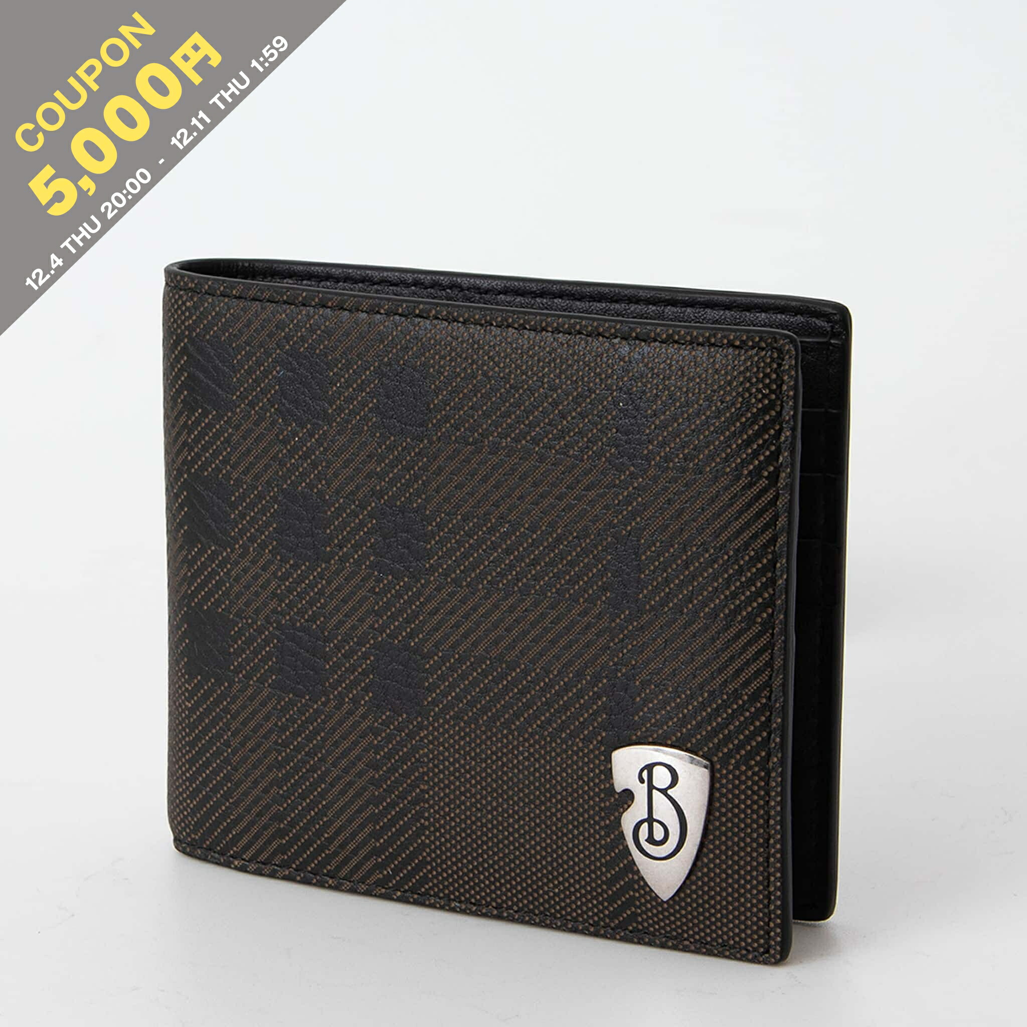 楽天市場】バーバリー BURBERRY 2つ折り財布 小銭入れ付き ブラック