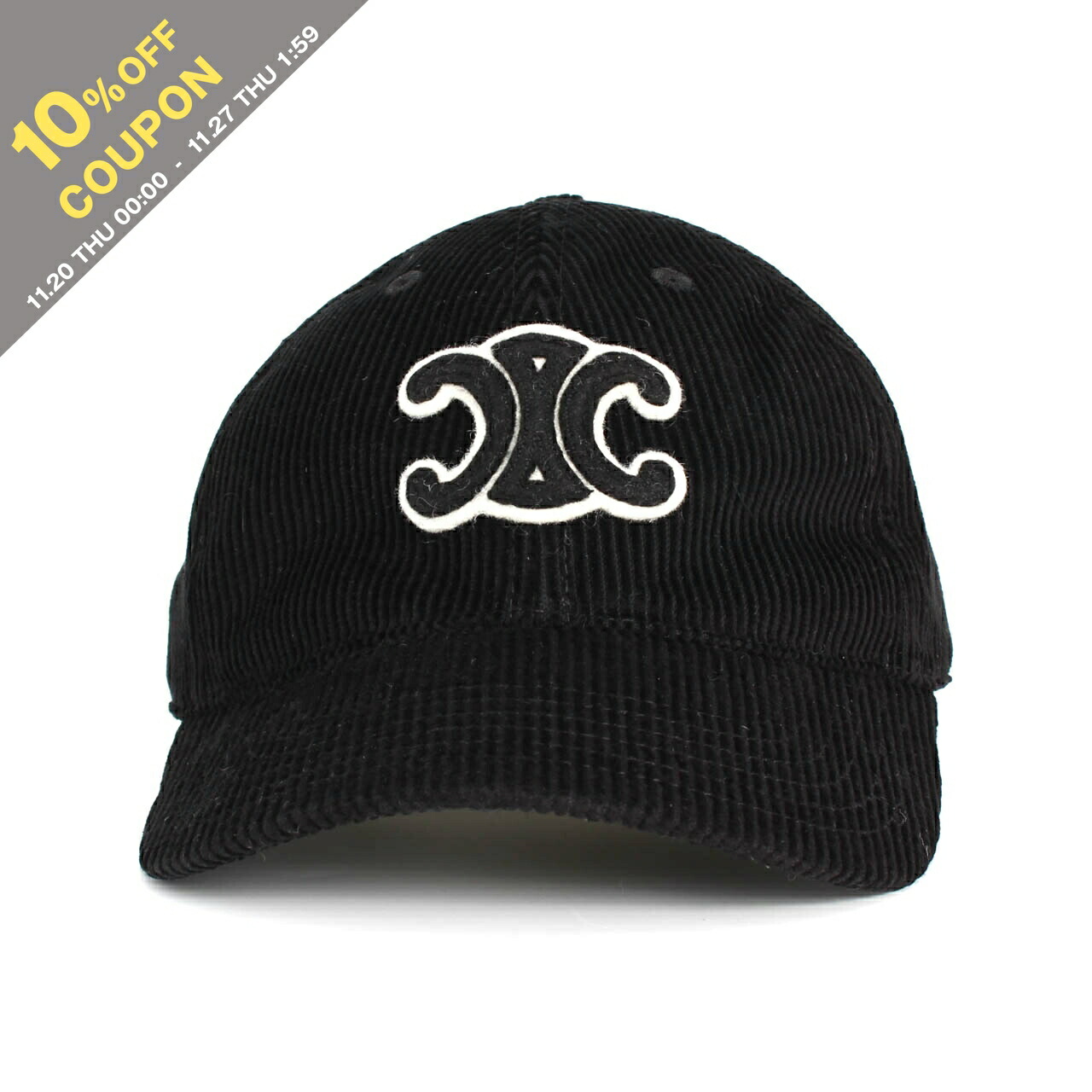 楽天市場】CELINE セリーヌ ベースボールキャップ 2AUS9815V.08TI