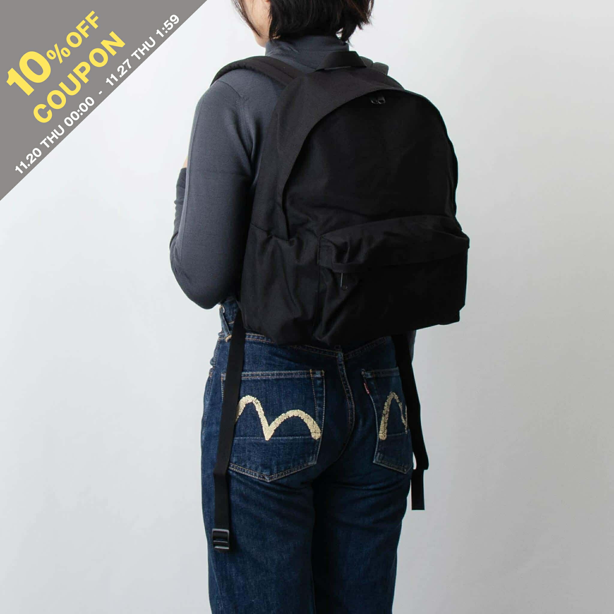 【美品】エルベシャプリエ　946C コーデュラナイロン　デイパックL フュズィ エルベシャプリエ Herve Chapelier 946CコーデュラナイロンデイパックL