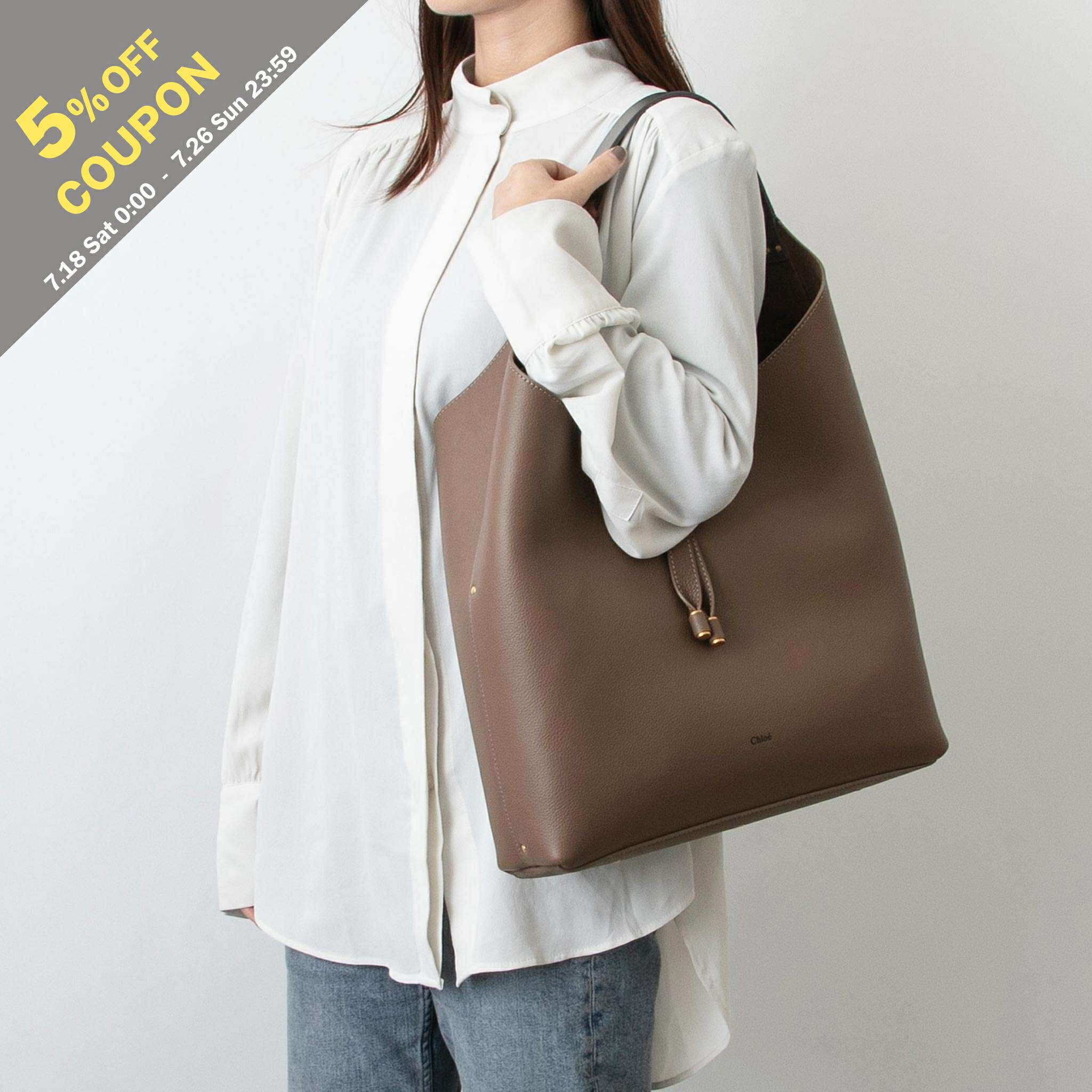 【5%OFFクーポン対象】クロエ CHLOE バッグ レディース ハンドバッグ MARCIE HOBO BAG [マーシー ホーボーバッグ] CHC24SS630 I31｜on the corner