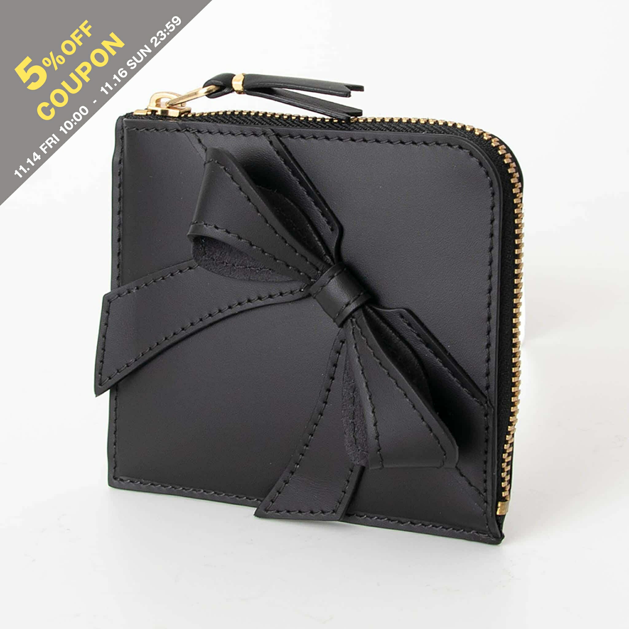 楽天市場】コムデギャルソン COMME DES GARCONS 財布 がま口財布 KISS