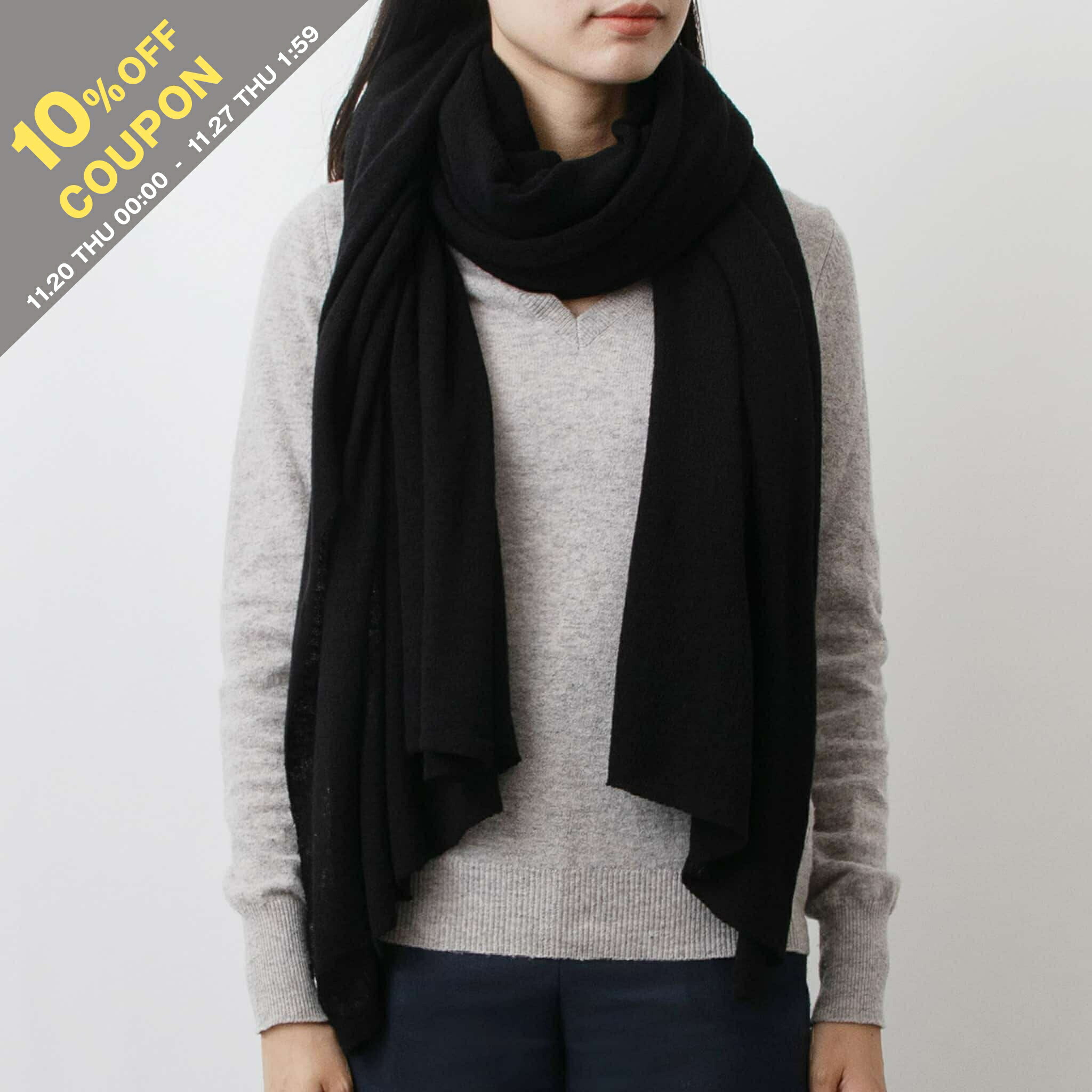 楽天市場】ファリエロサルティ FALIERO SARTI ストール ダークグレー