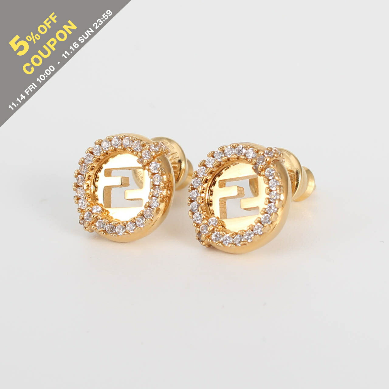 楽天市場】FENDI フェンディ Forever Fendi Earrings フォーエバー