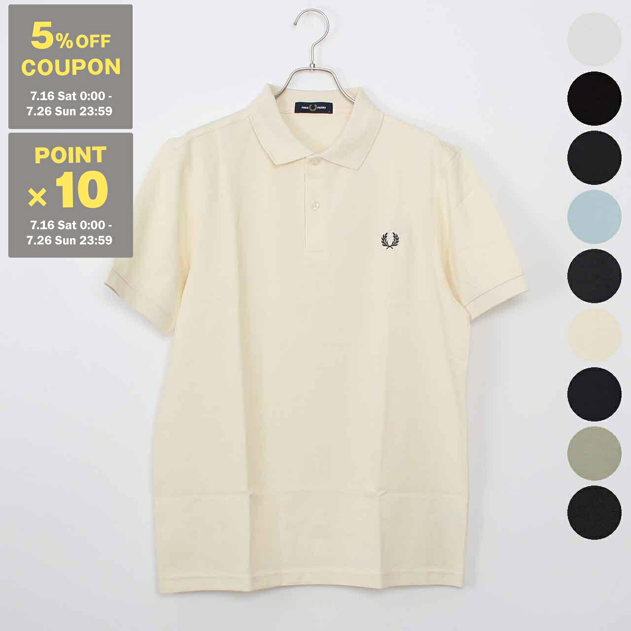 【5%OFFクーポン対象】フレッドペリー FRED PERRY 半袖ポロシャツ THE FRED PERRY SHIRT [フレッドペリーシャツ] メンズ レディース M6000【英国ブランド】｜on the corner