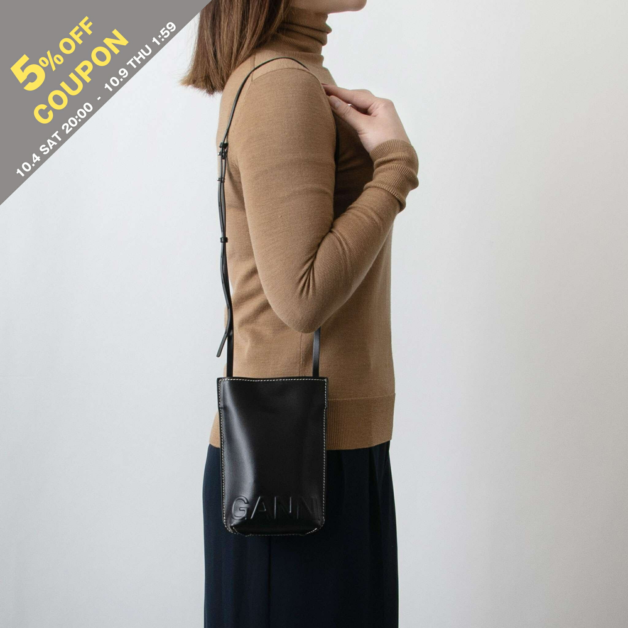 楽天市場】ガニー GANNI A6083 ショルダーバッグ Bou Bag Small