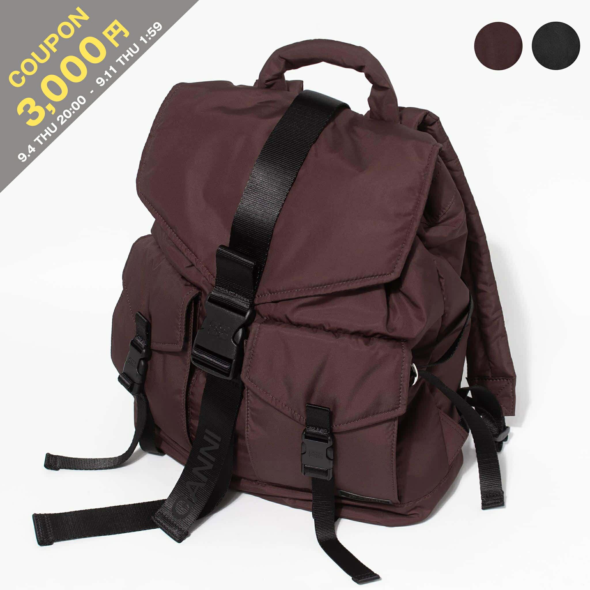 GANNI ガニー リュック バックパック 楽天市場】【10％OFFクーポン＆ポイント3倍】ガニー GANNI